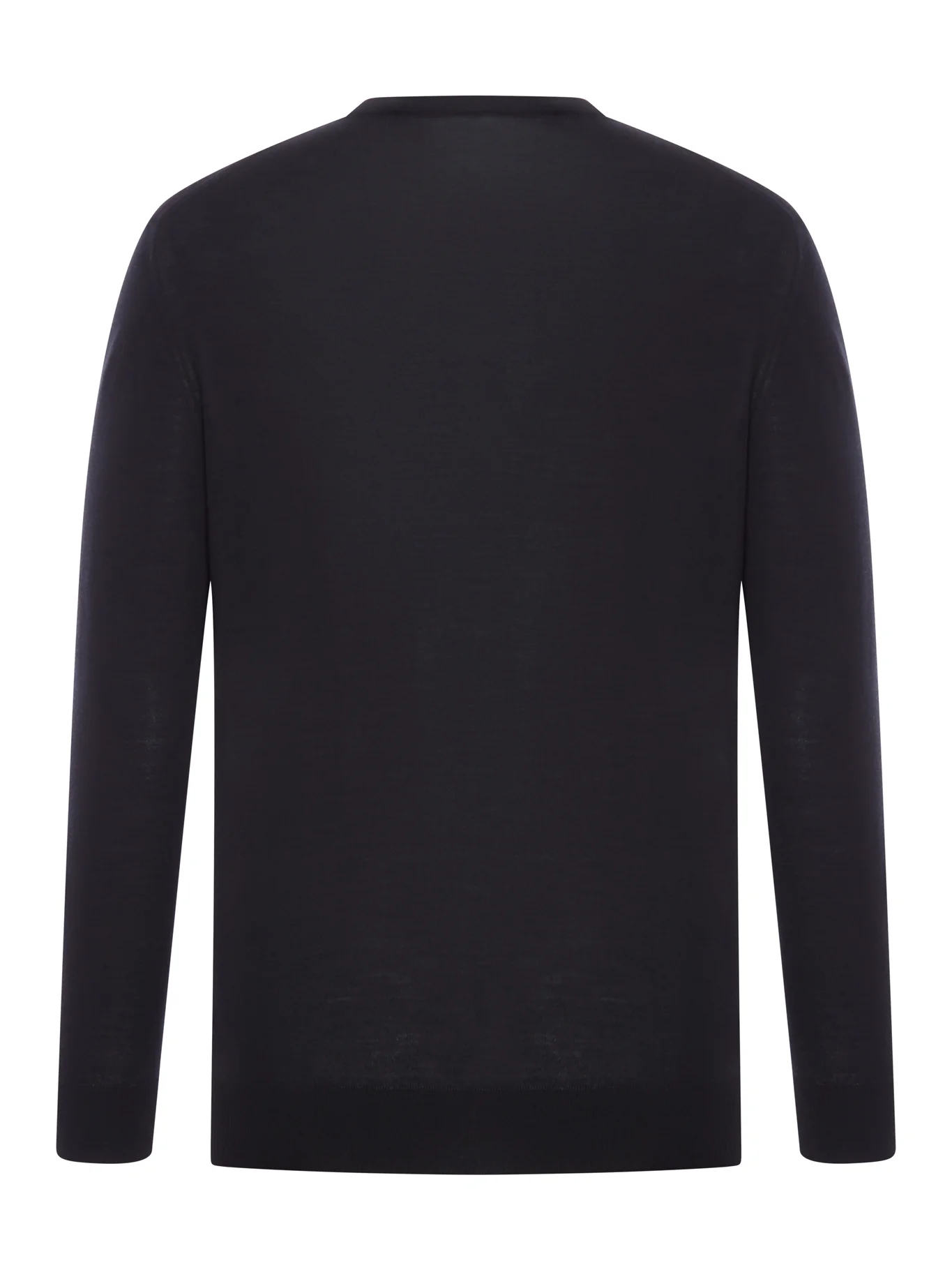CREWNECK SWEATER IN 14 MICRON WOOL - Image 2