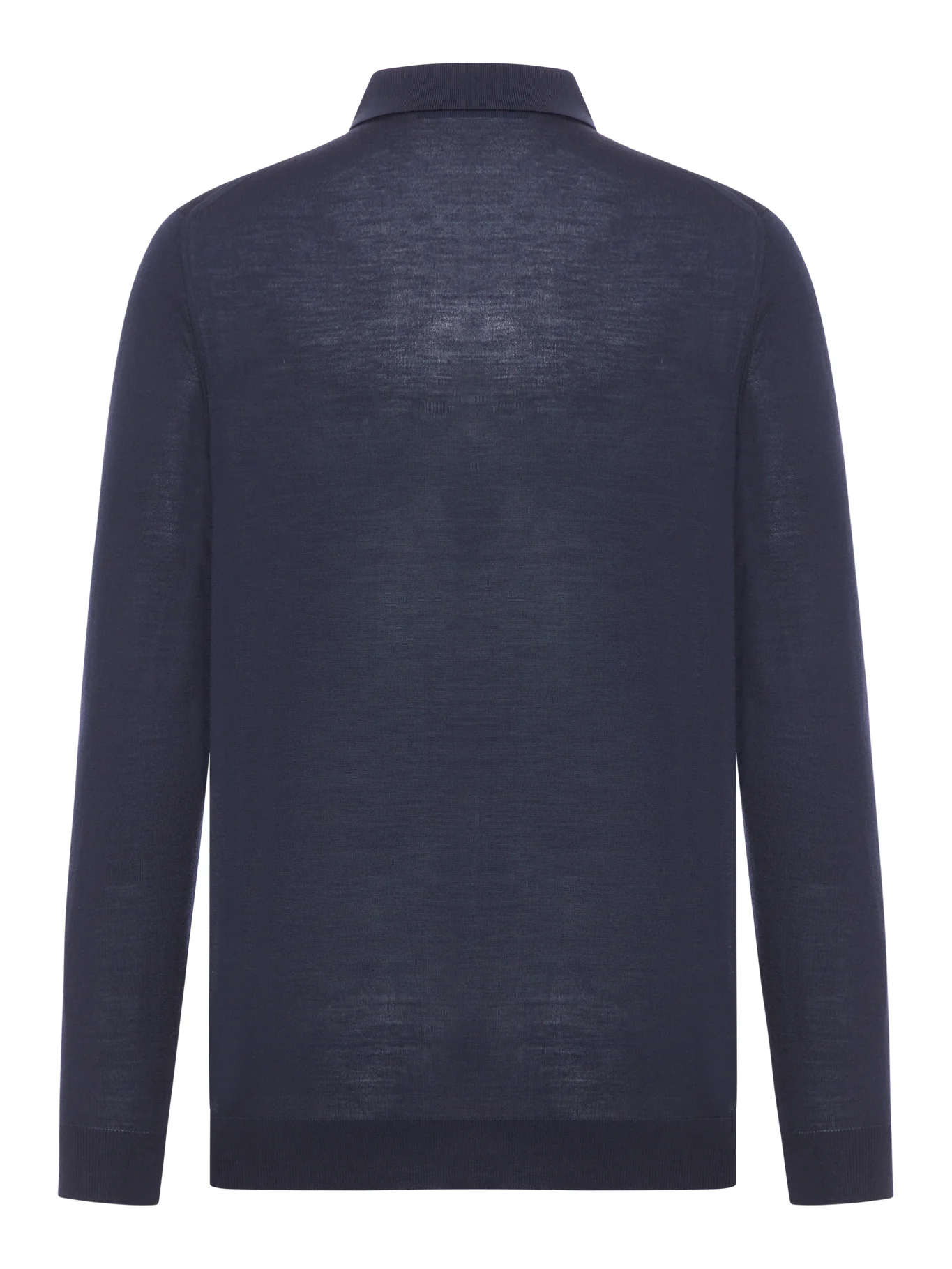 LONG-SLEEVED WOOL POLO SHIRT - Image 2