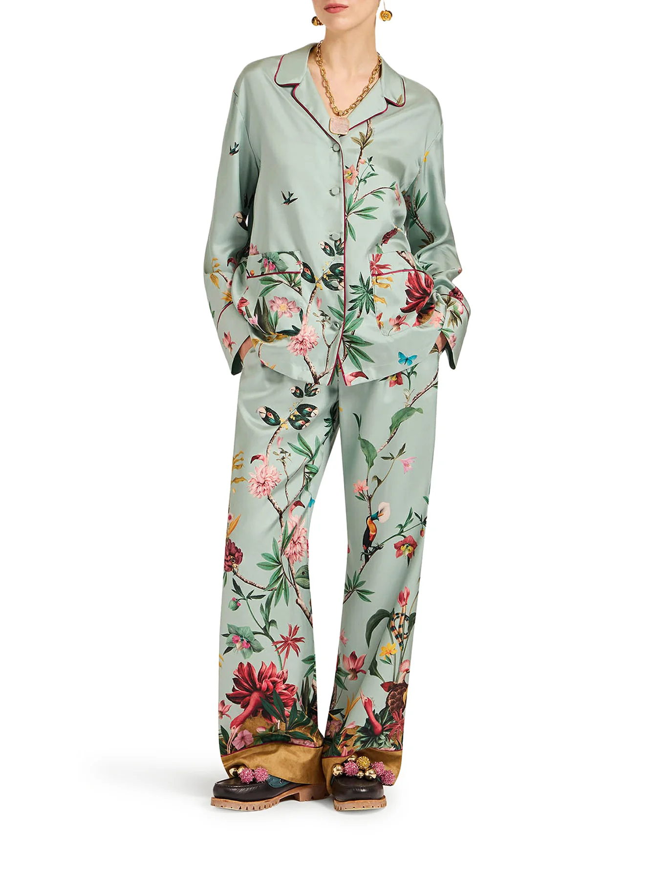 SILK TWILL SHIRT - Image 2