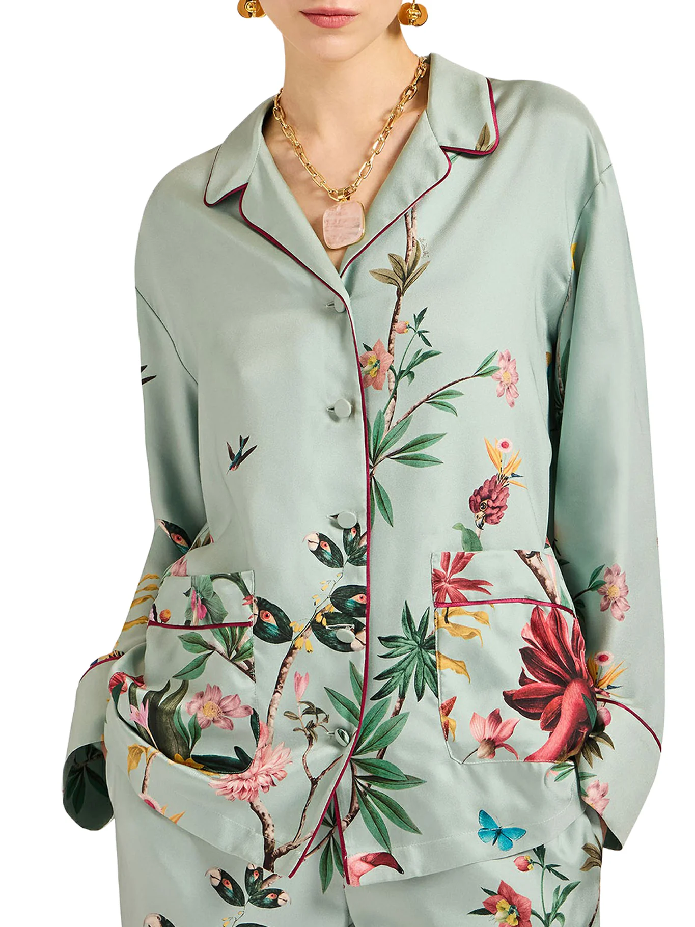 SILK TWILL SHIRT - Image 3