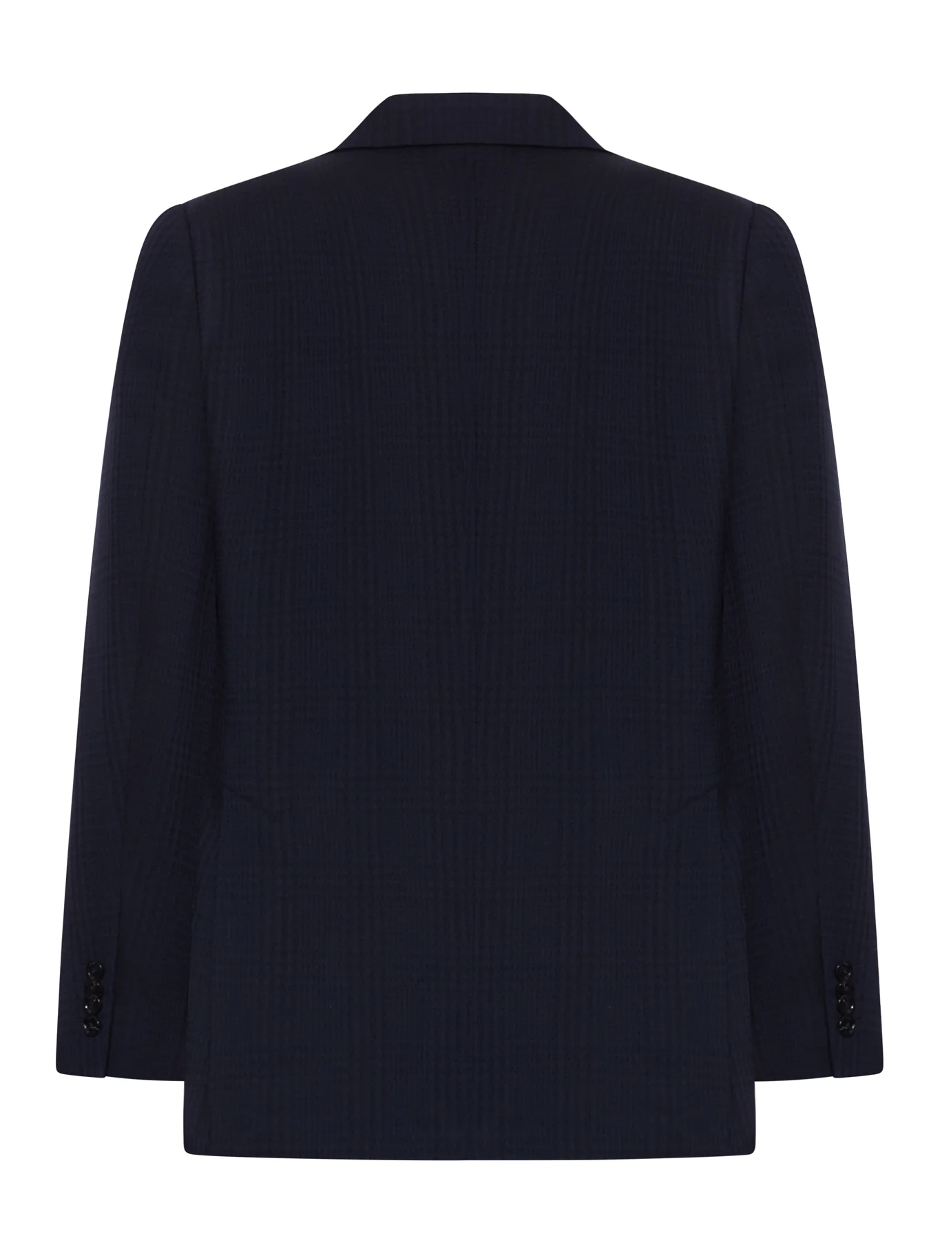 SINGLE-BREASTED TAILORED JACKET IN CHECK FABRIC - Image 2