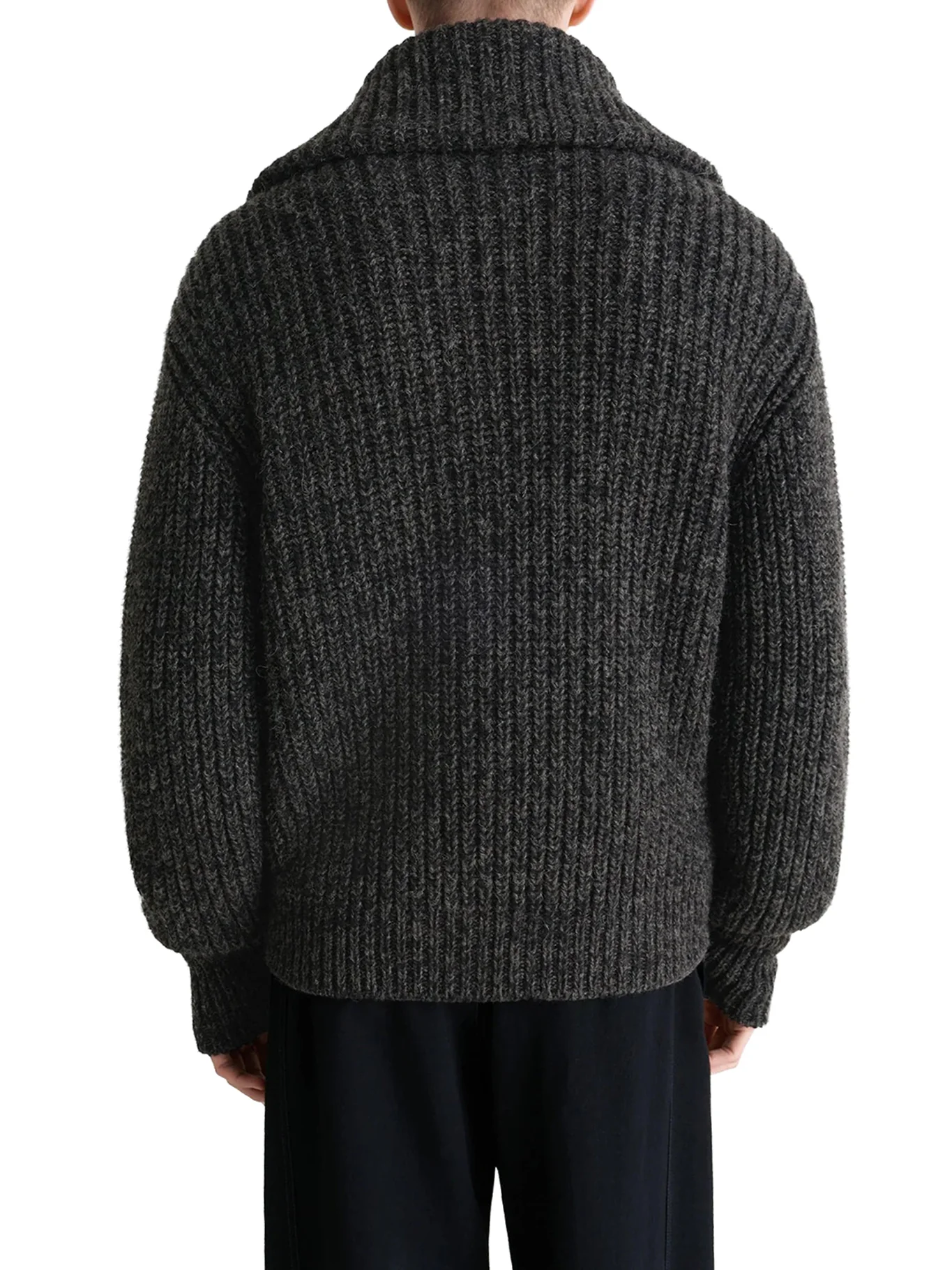 ALPACA ZIP-UP CARDIGAN - Image 4
