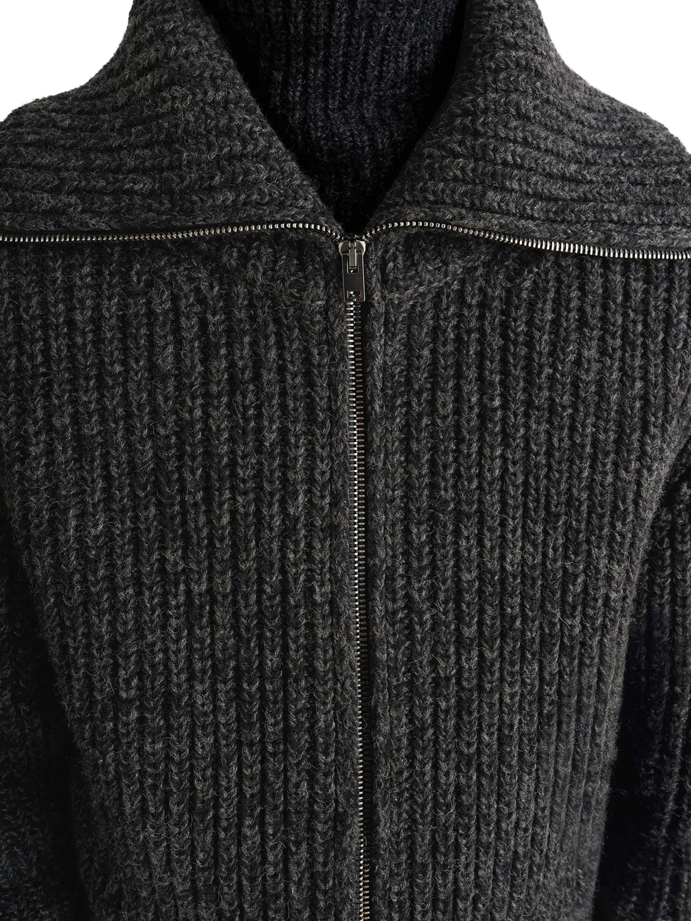 ALPACA ZIP-UP CARDIGAN - Image 6