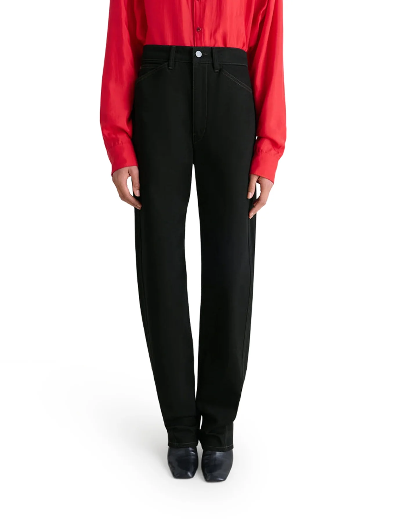 FIVE POCKETS TWISTED PANTS - Image 3