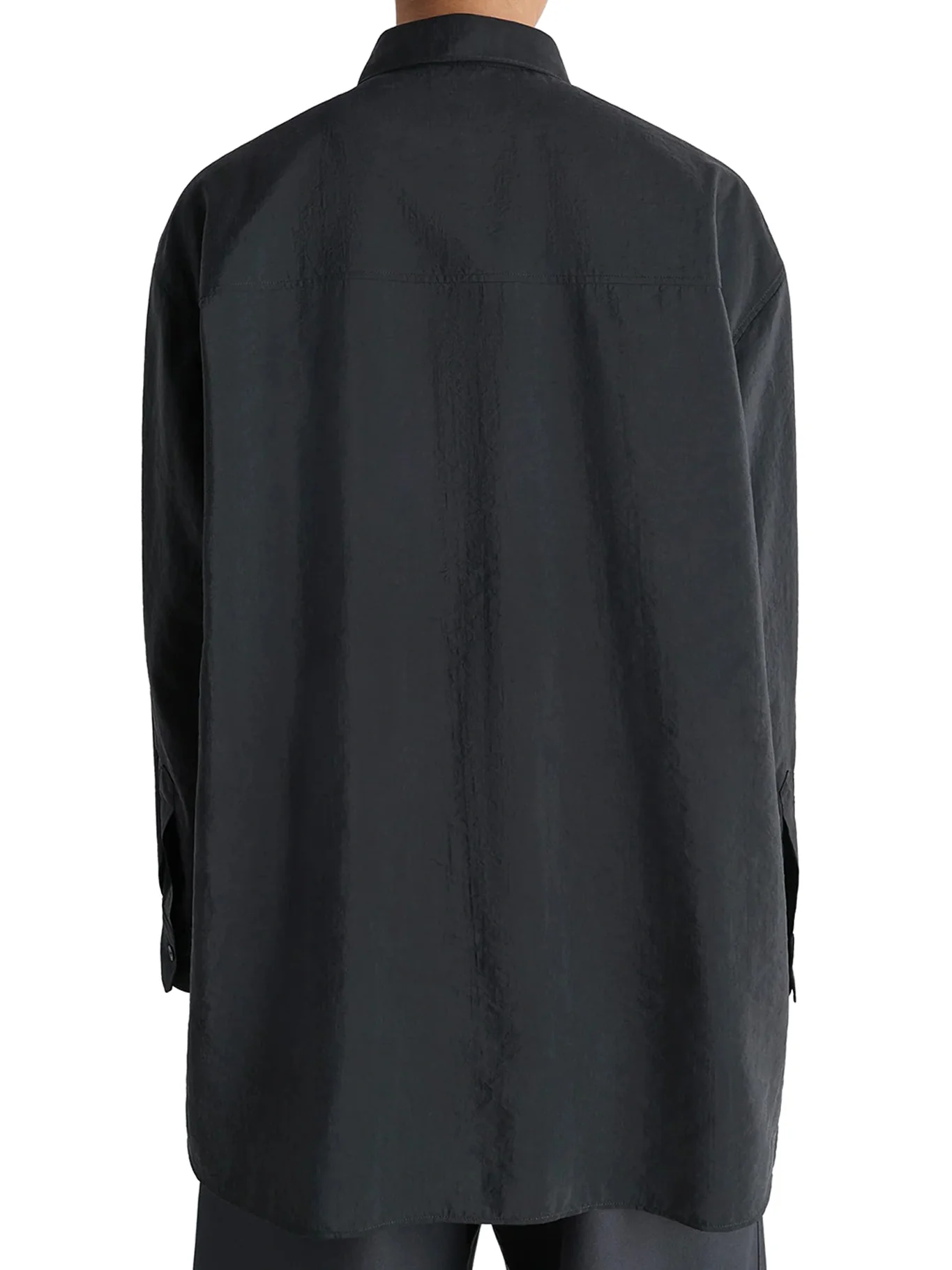 LONG-SLEEVED SHIRT WITH TIE - Image 4