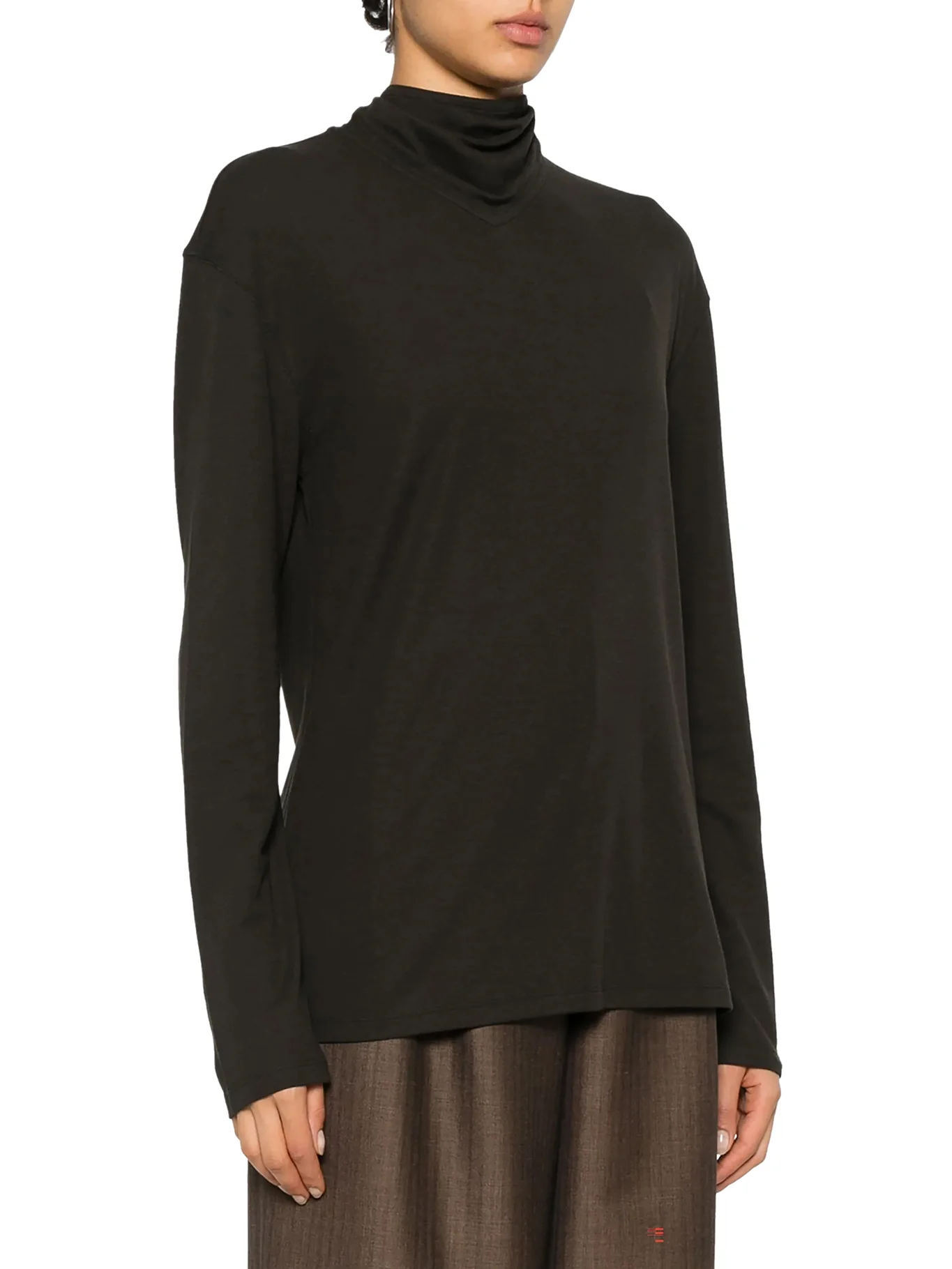 LONG SLEEVED TOP WITH SCARF DETAIL - Image 3