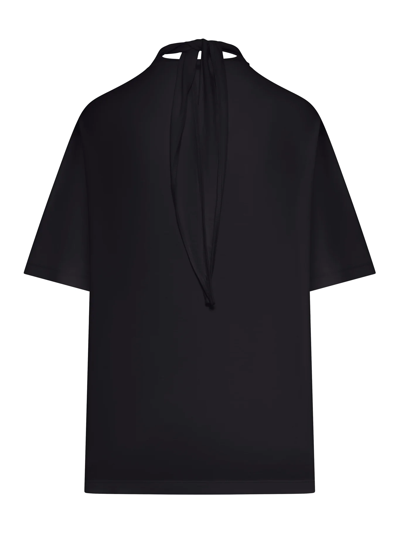 T-SHIRT WITH JERSEY SCARF - Image 2