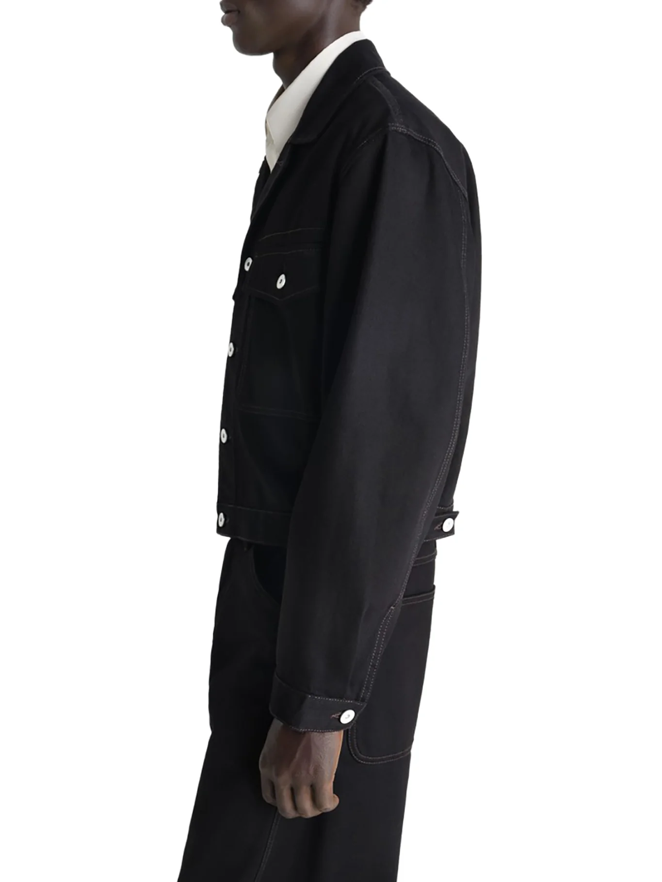 TRUCKER JACKET IN HEAVY DENIM - Image 5