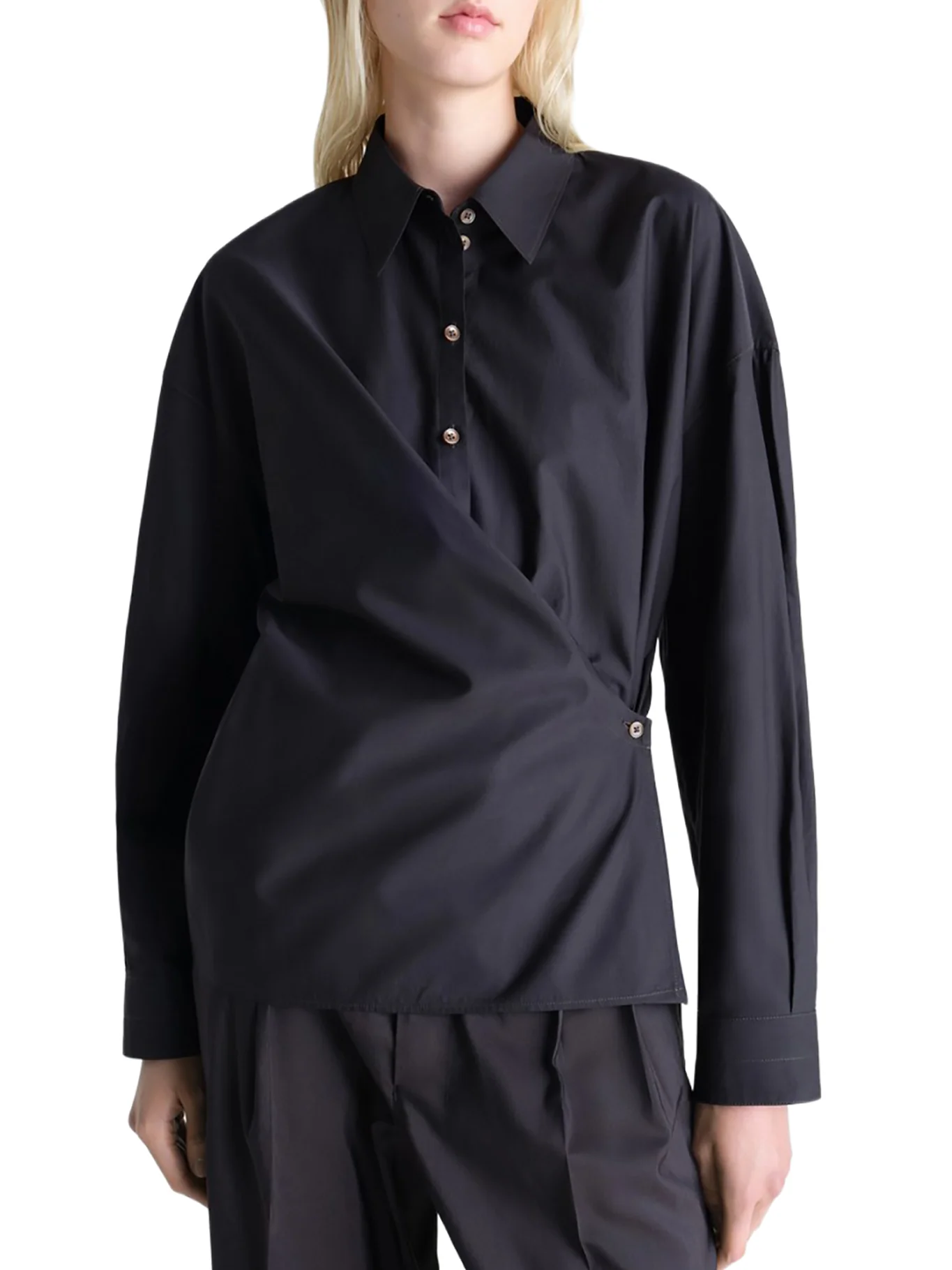 TWISTED COTTON SHIRT - Image 3