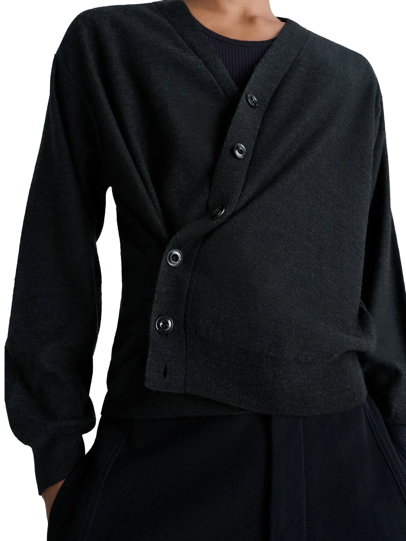 TWISTED WOOL CARDIGAN - Image 5