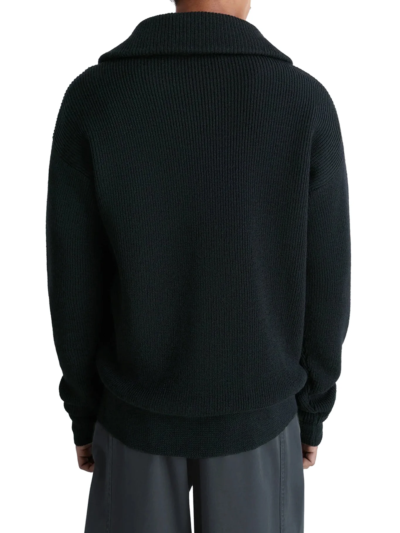 WOOL SWEATER WITH ZIP - Image 4