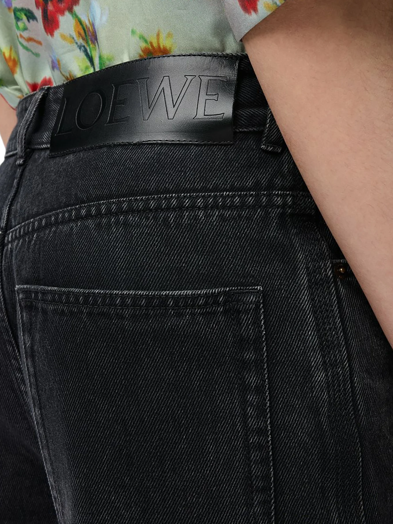 ANAGRAM BAGGY JEANS IN DENIM - Image 5