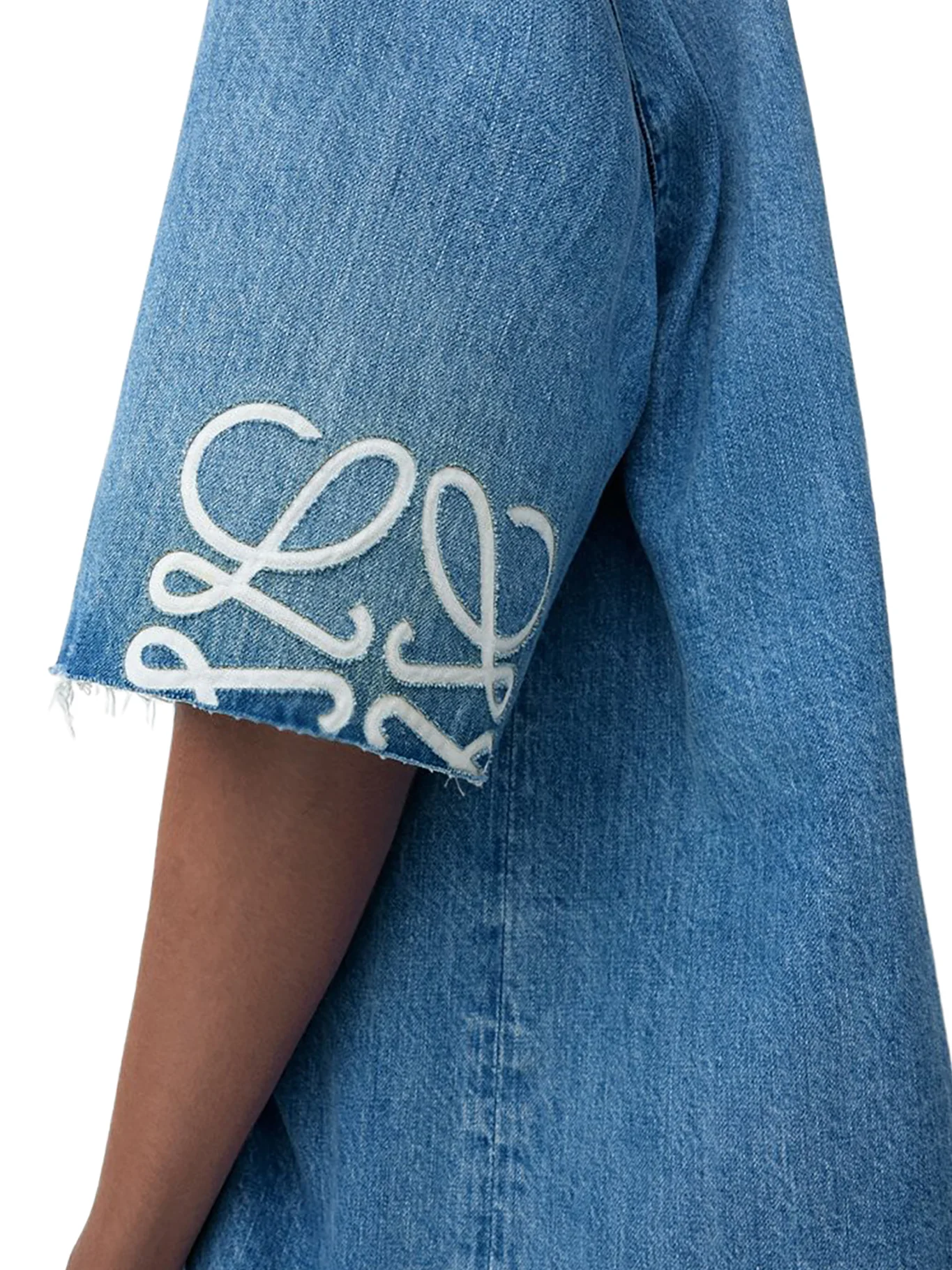 ANAGRAM DENIM SHORT SLEEVE SHIRT - Image 5