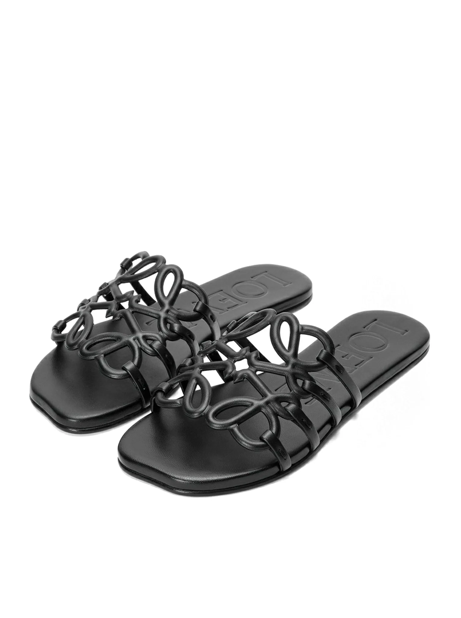 ANAGRAM PETAL SLIDE IN CALFSKIN - Image 4