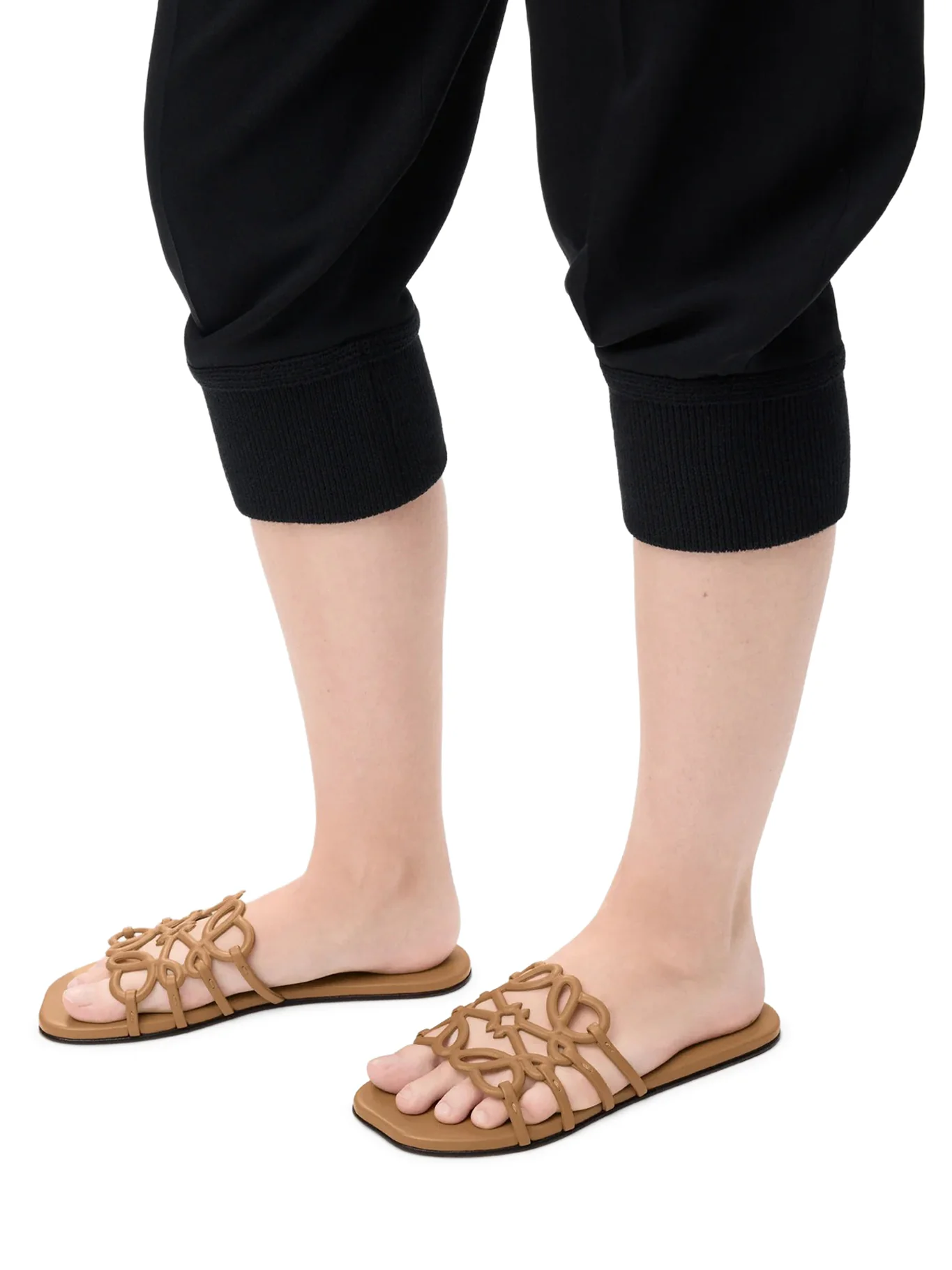 ANAGRAM PETAL SLIDE IN CALFSKIN - Image 2