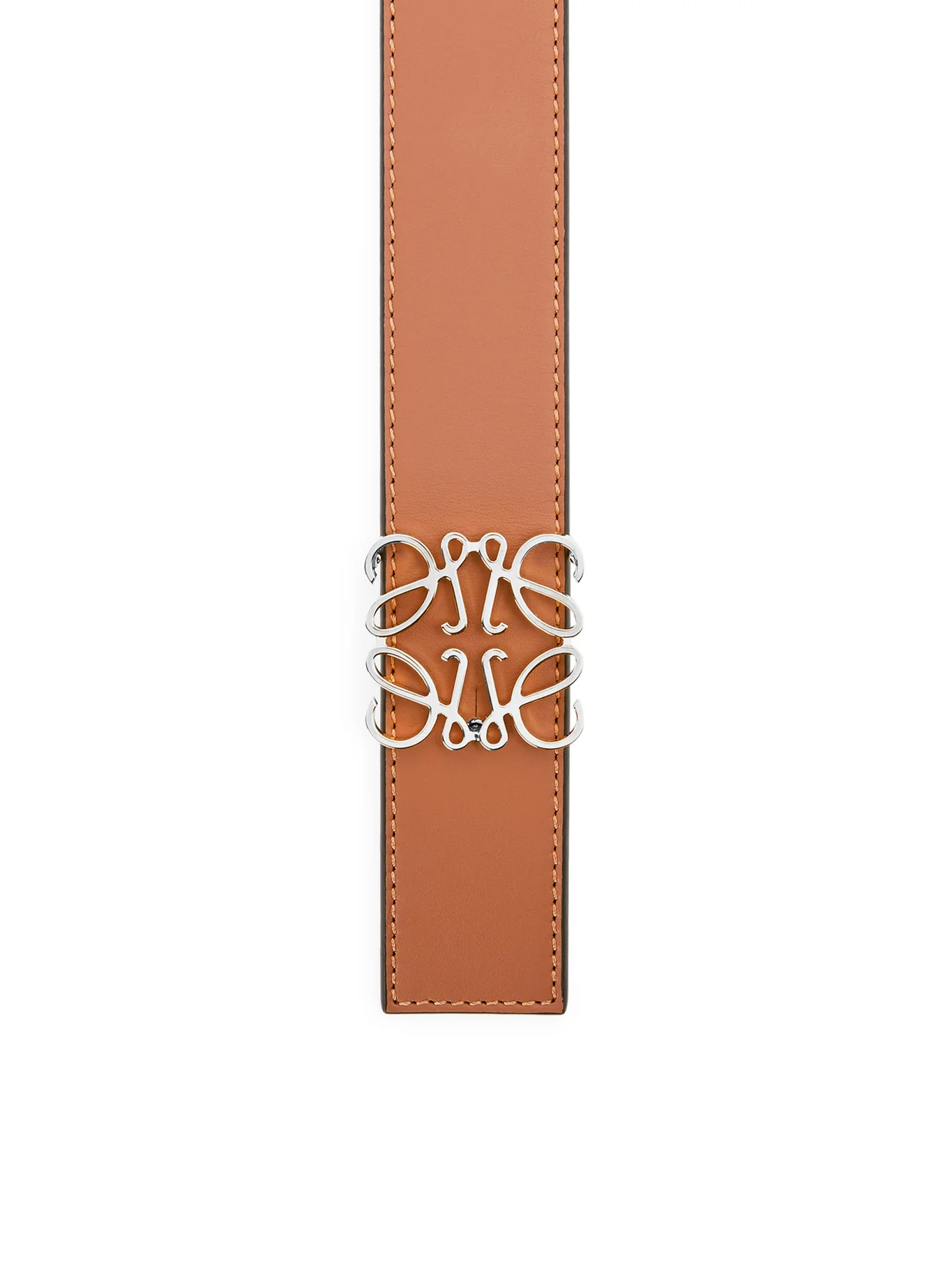ANAGRAM REVERSIBLE BELT IN SMOOTH CALFSKIN - Image 4