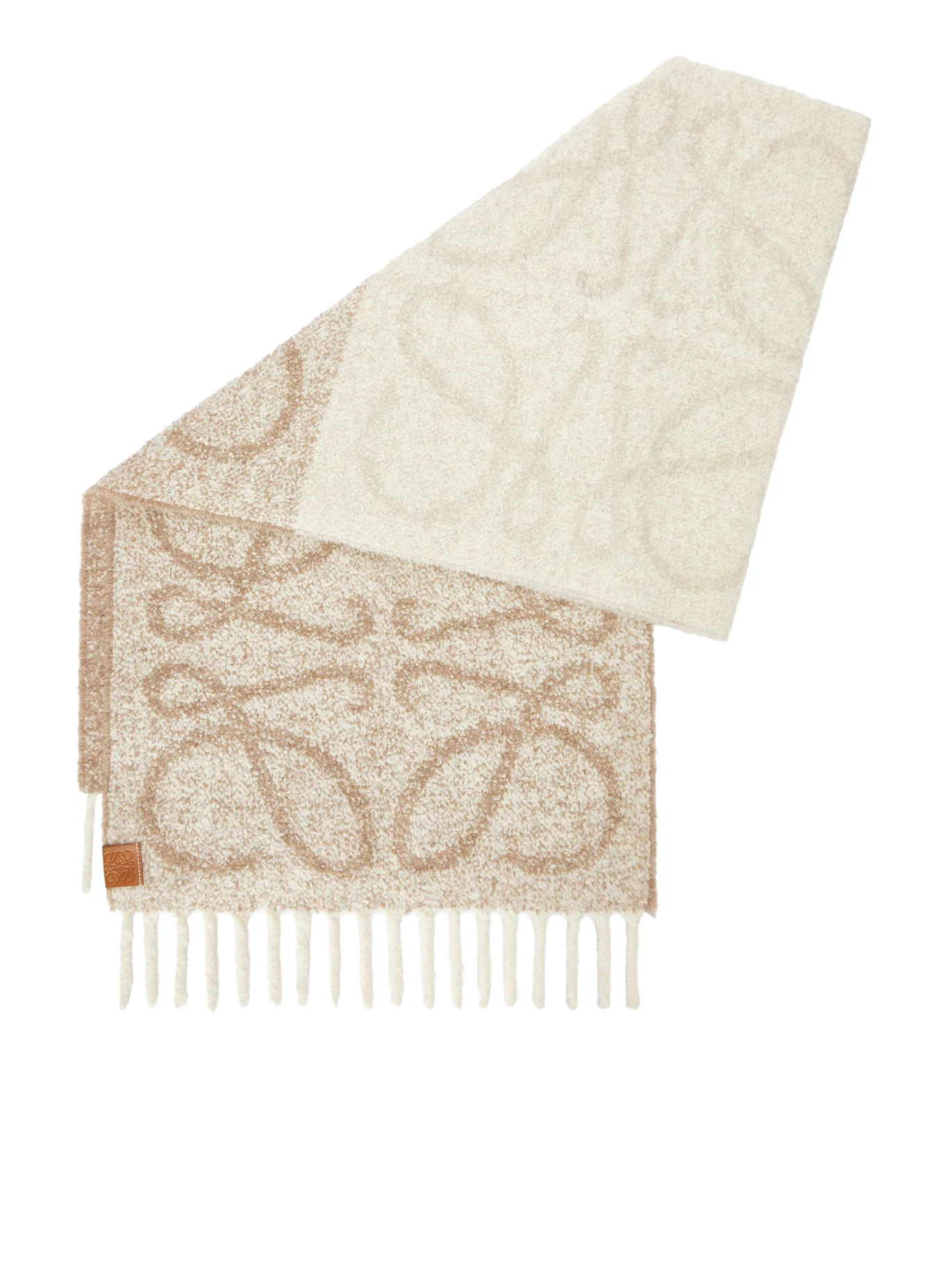 WOOL ANAGRAM SCARF - Image 2