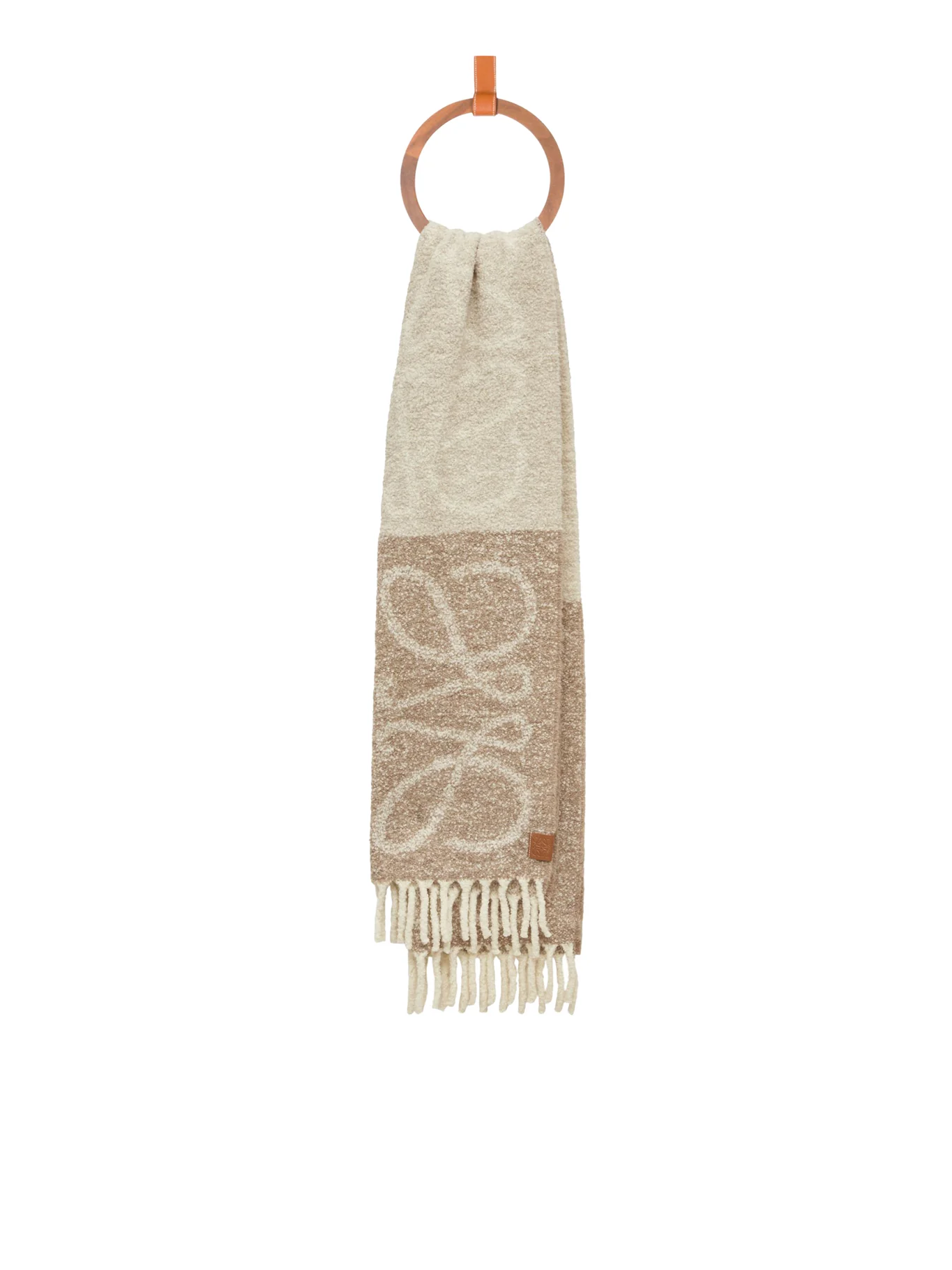 WOOL ANAGRAM SCARF - Image 3