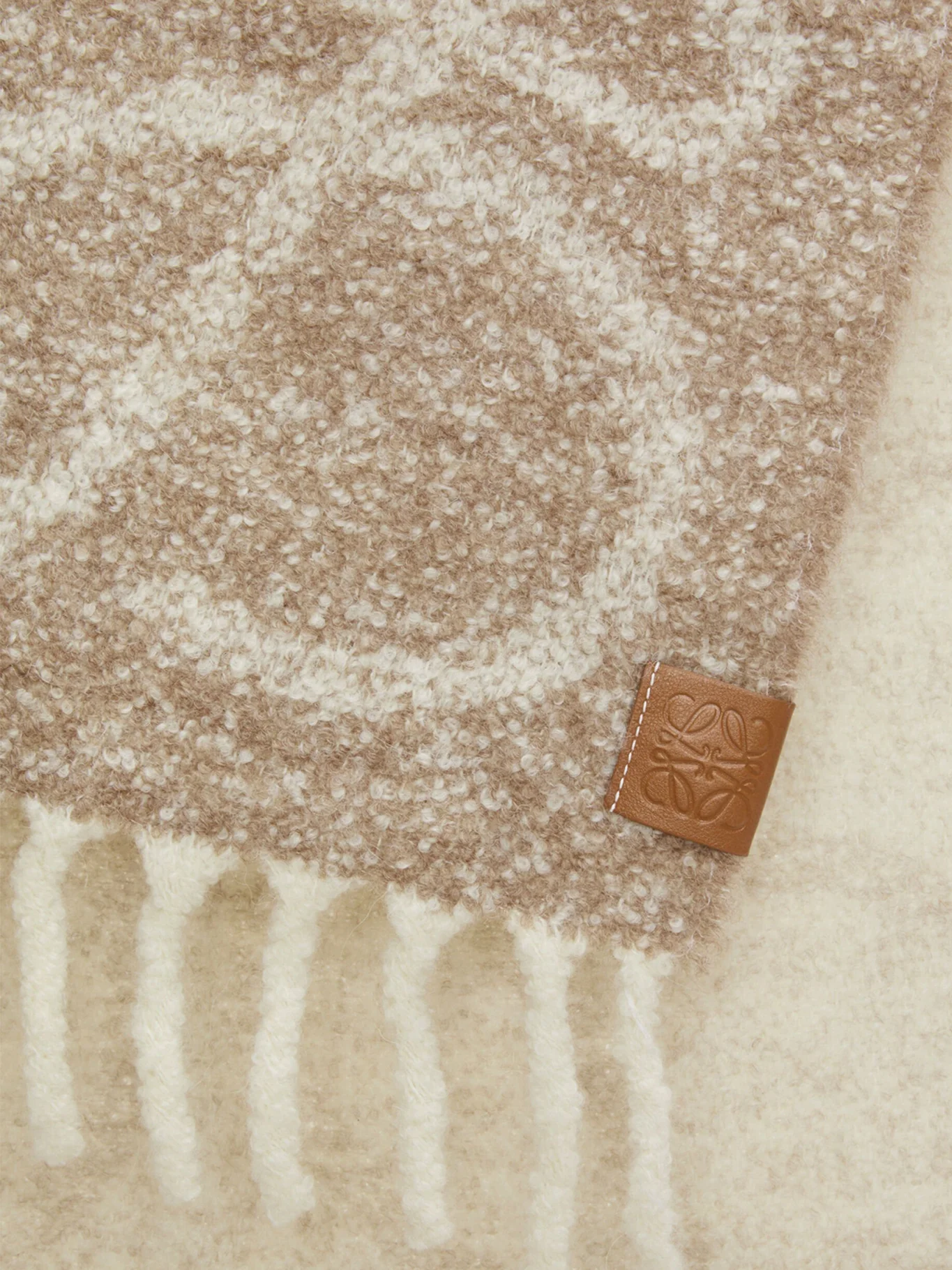 WOOL ANAGRAM SCARF - Image 5