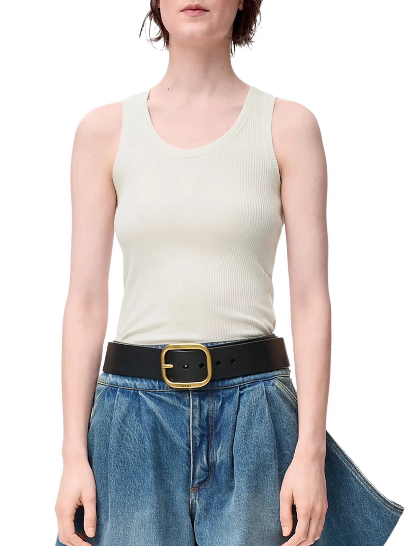 ANAGRAM SILK TANK TOP - Image 3