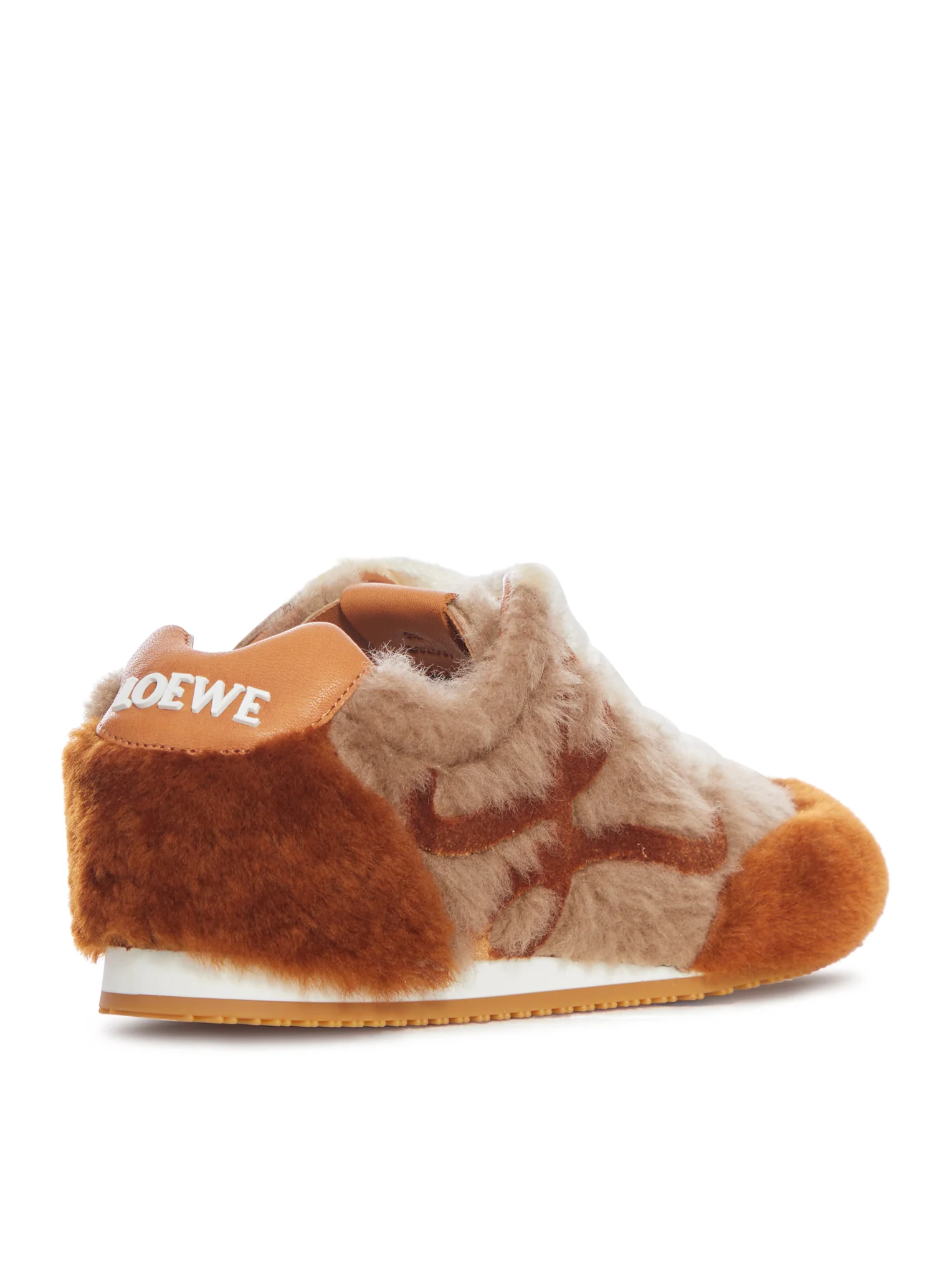 BALLET RUNNER 2.0 SNEAKERS IN SHEARLING - Image 3