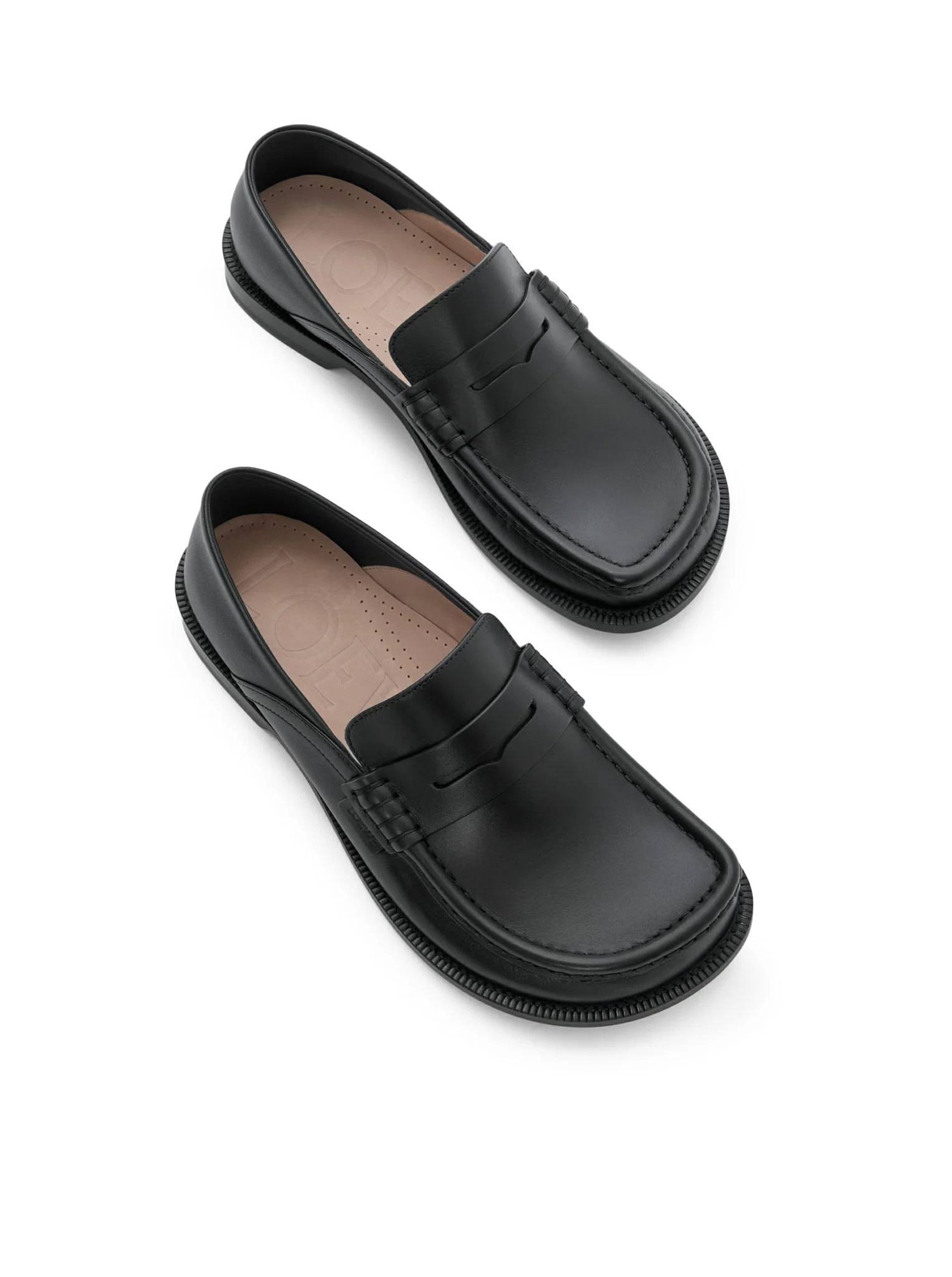 CAMPO FLAP BACK LEATHER LOAFERS - Image 3