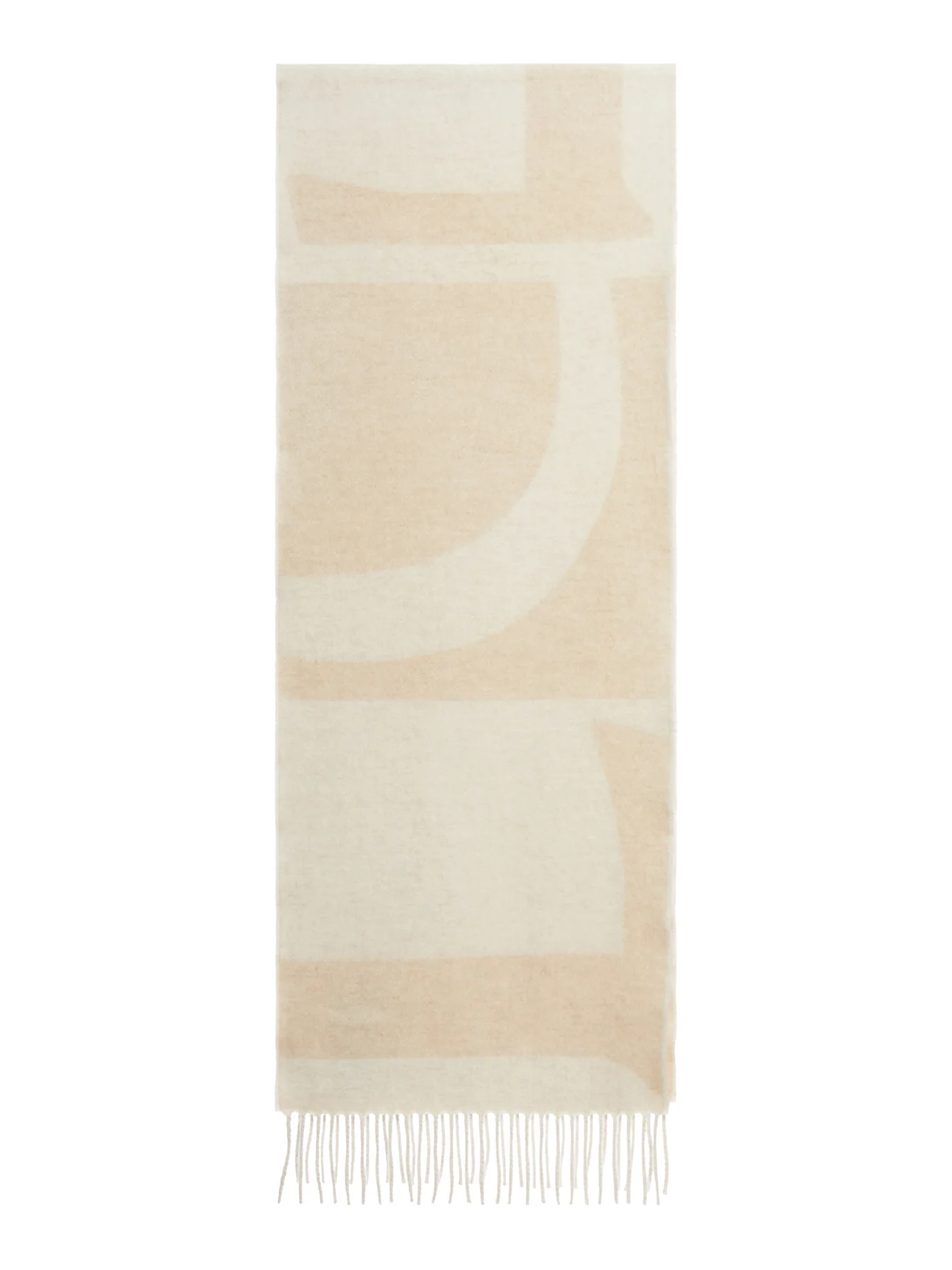 CASHMERE JACQUARD LOGO SCARF - Image 2