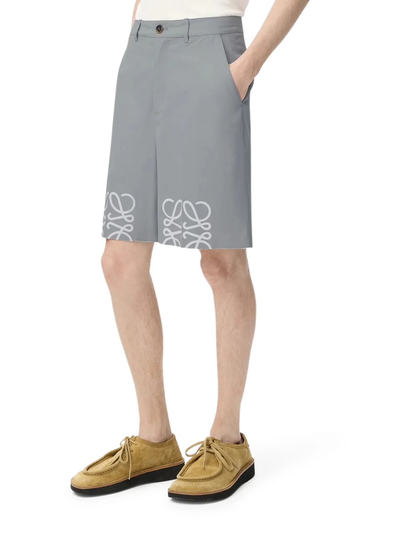 COTTON ANAGRAM SHORTS - Image 3