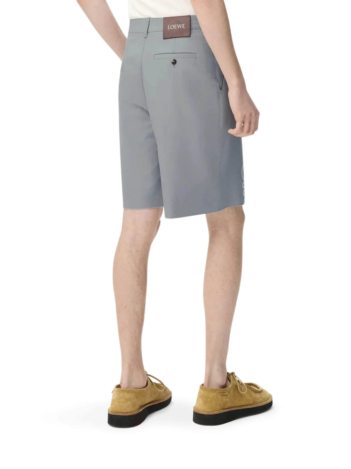 COTTON ANAGRAM SHORTS - Image 4