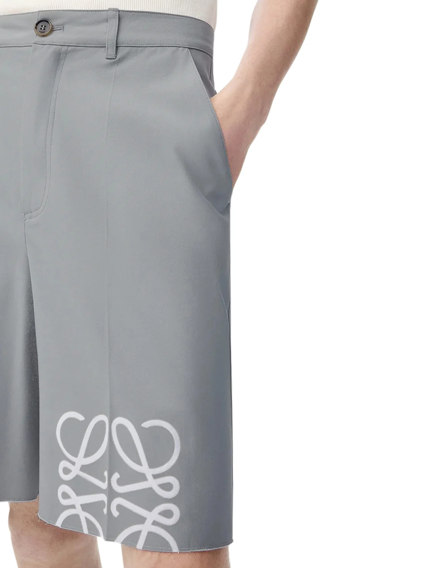 COTTON ANAGRAM SHORTS - Image 5