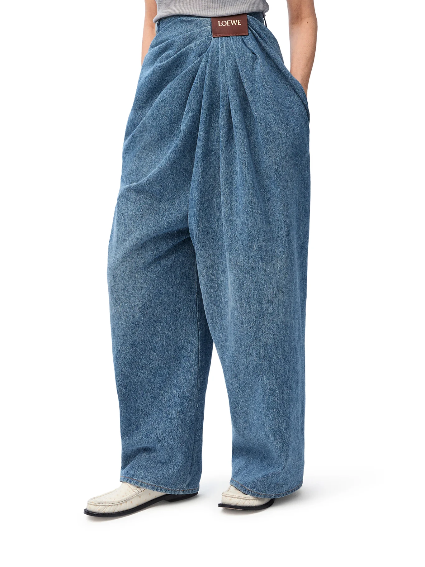 DRAPED JEANS - Image 3
