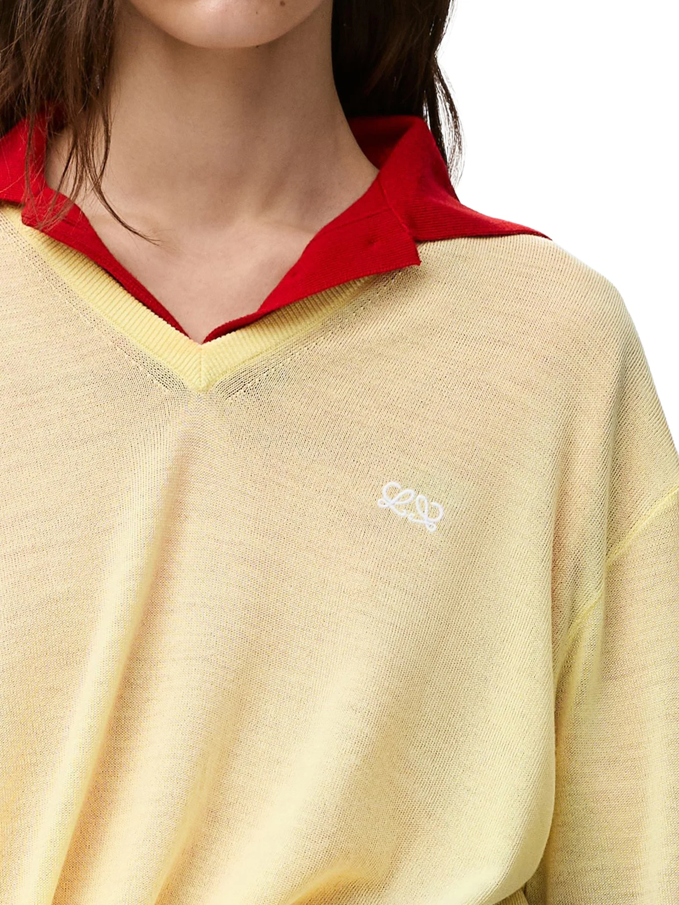 DRAPED MERINO WOOL SWEATER - Image 5
