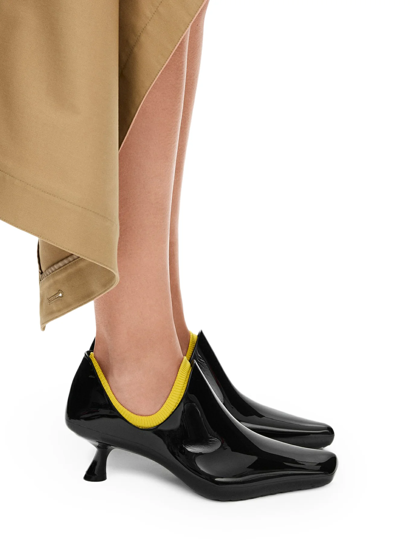EMILY AQUA PVC ANKLE BOOTS - Image 5