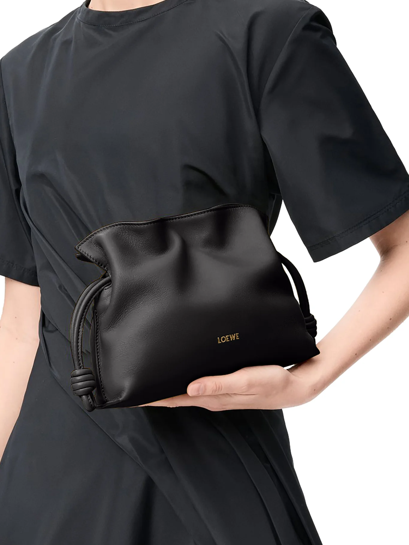 FLAMENCO CLUTCH MINI BAG IN CALFSKIN NAPPA - Image 2