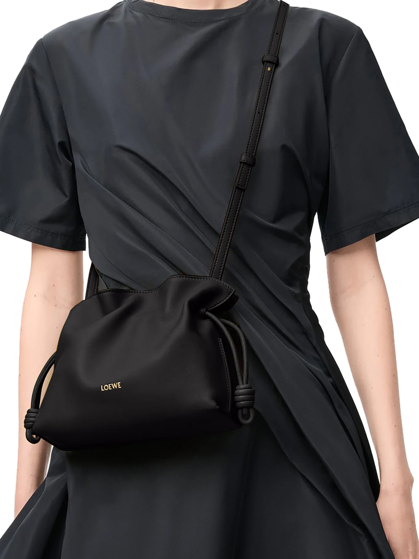 FLAMENCO CLUTCH MINI BAG IN CALFSKIN NAPPA - Image 3