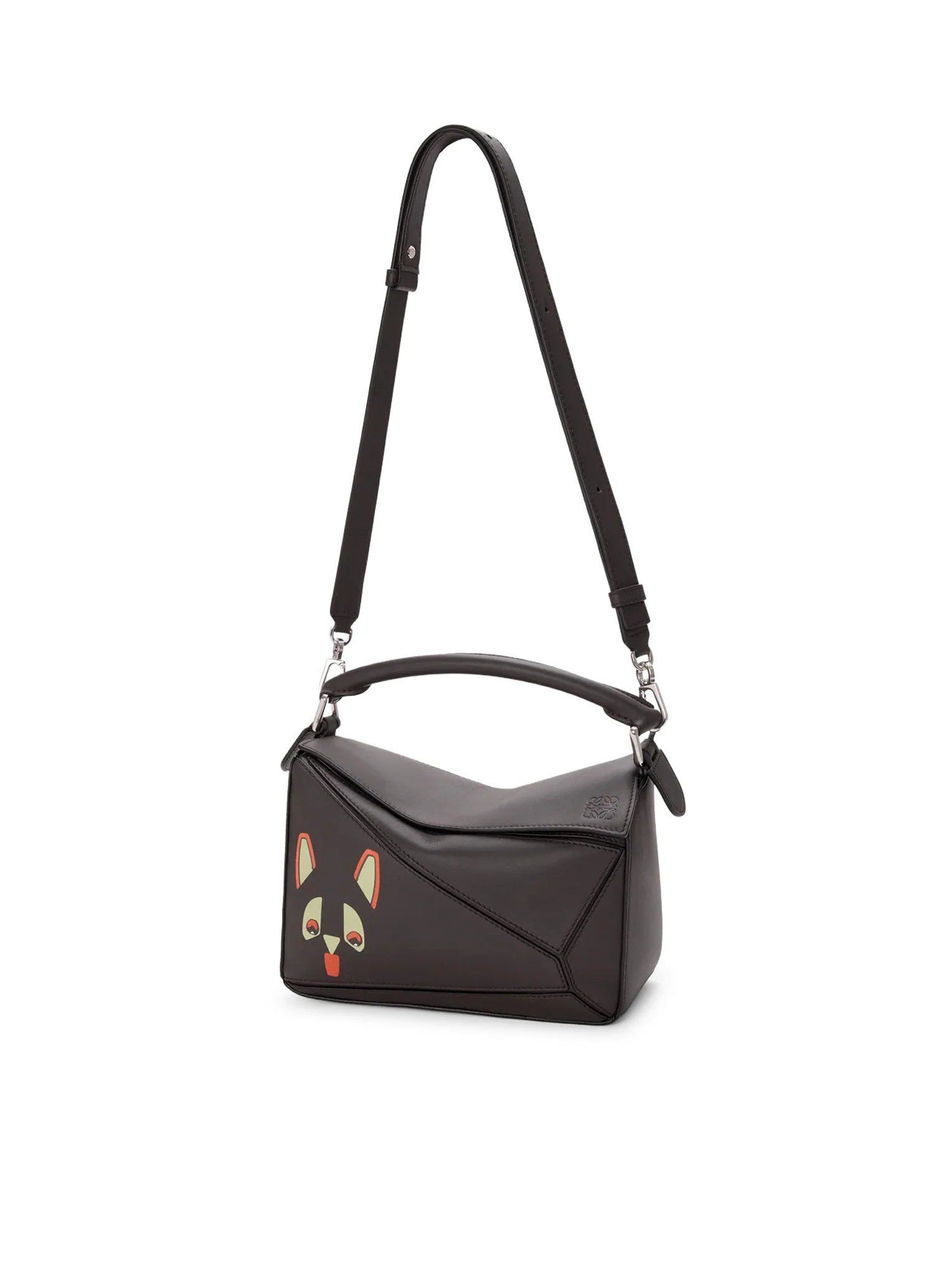 FUTURIST CAT SMALL PUZZLE BAG IN CALFSKIN - Image 8