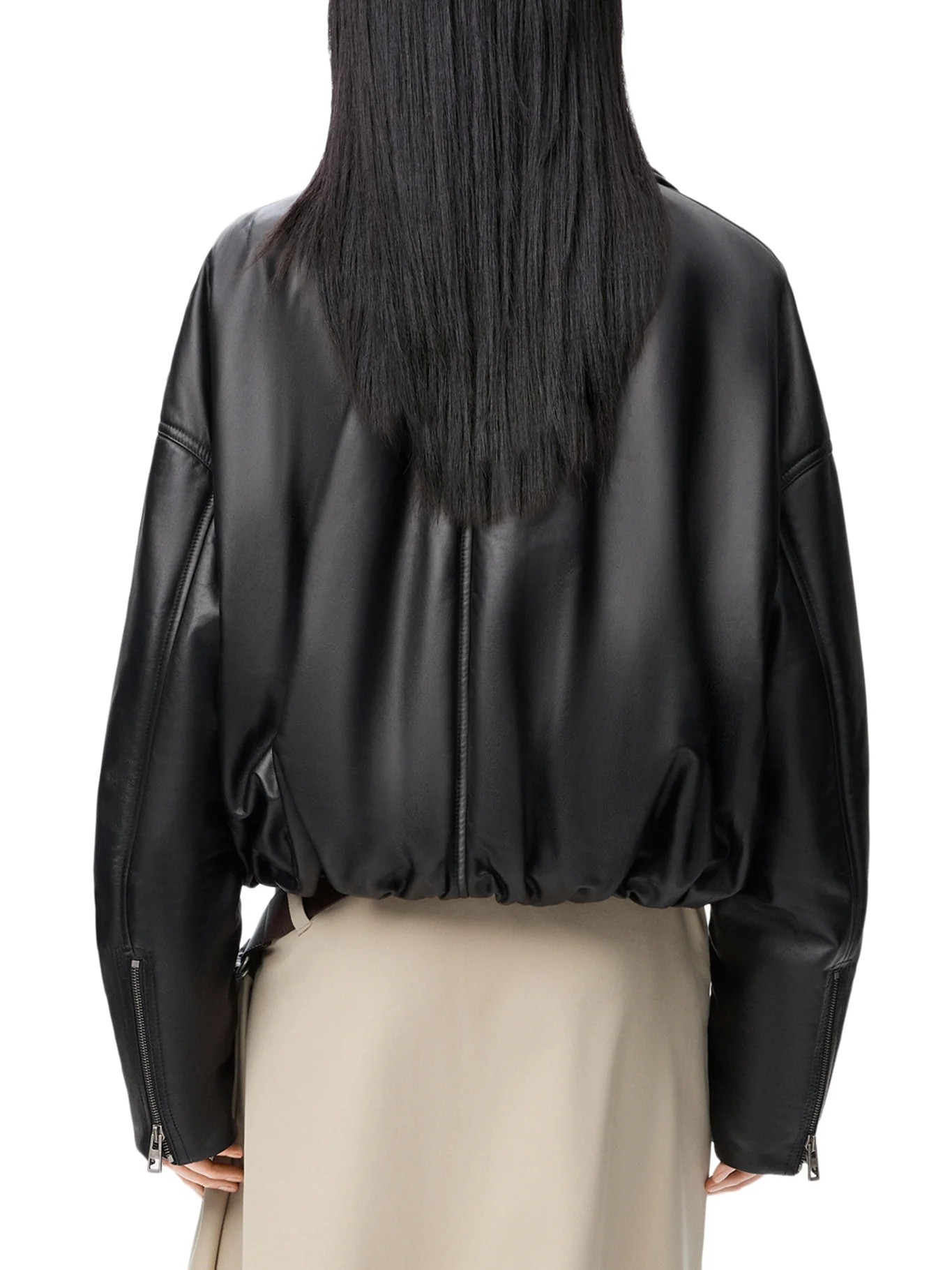 LAMBSKIN BIKER JACKET - Image 4