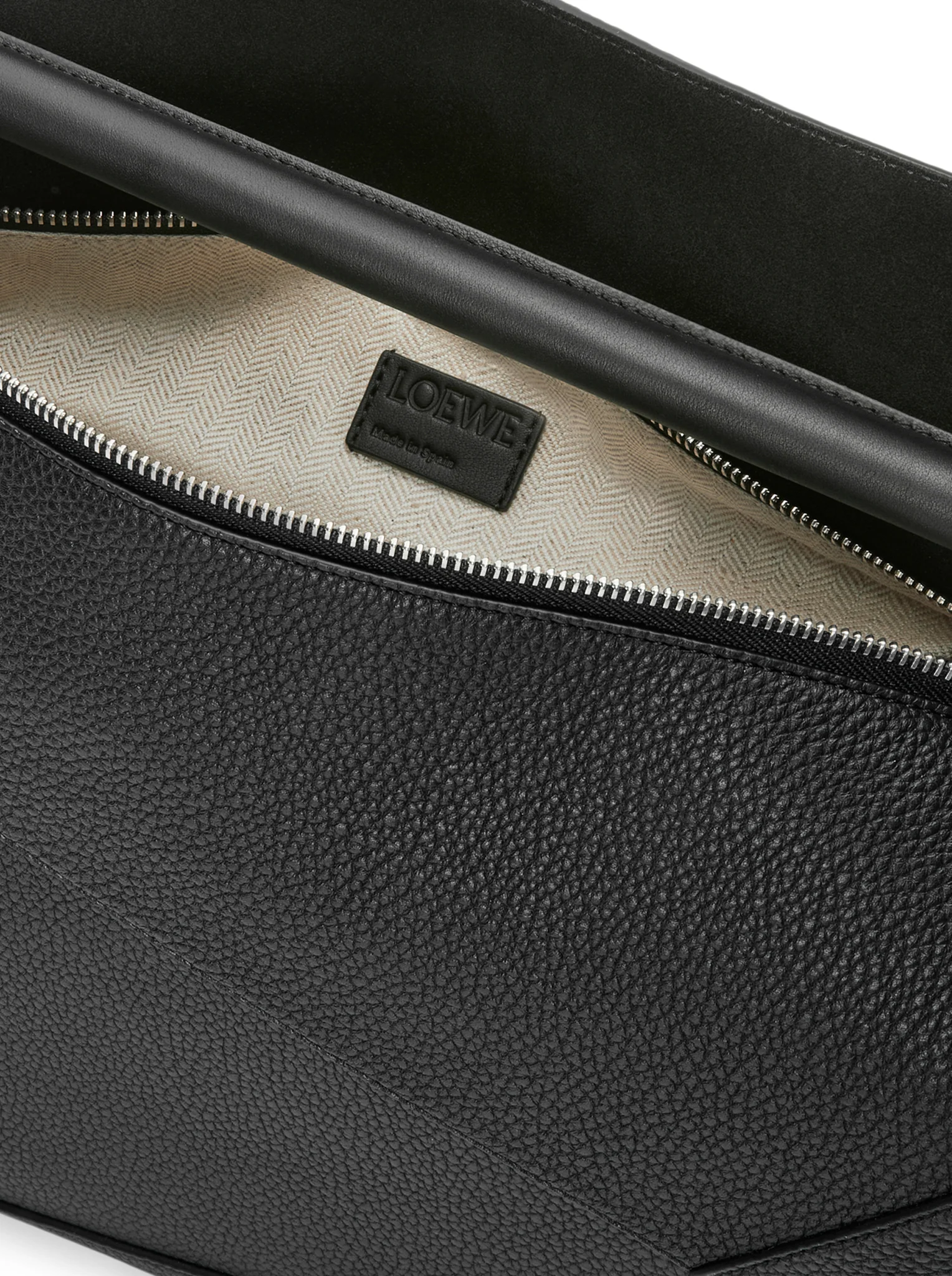 LARGE PUZZLE BAG IN HAMMERED CALFSKIN - Image 10
