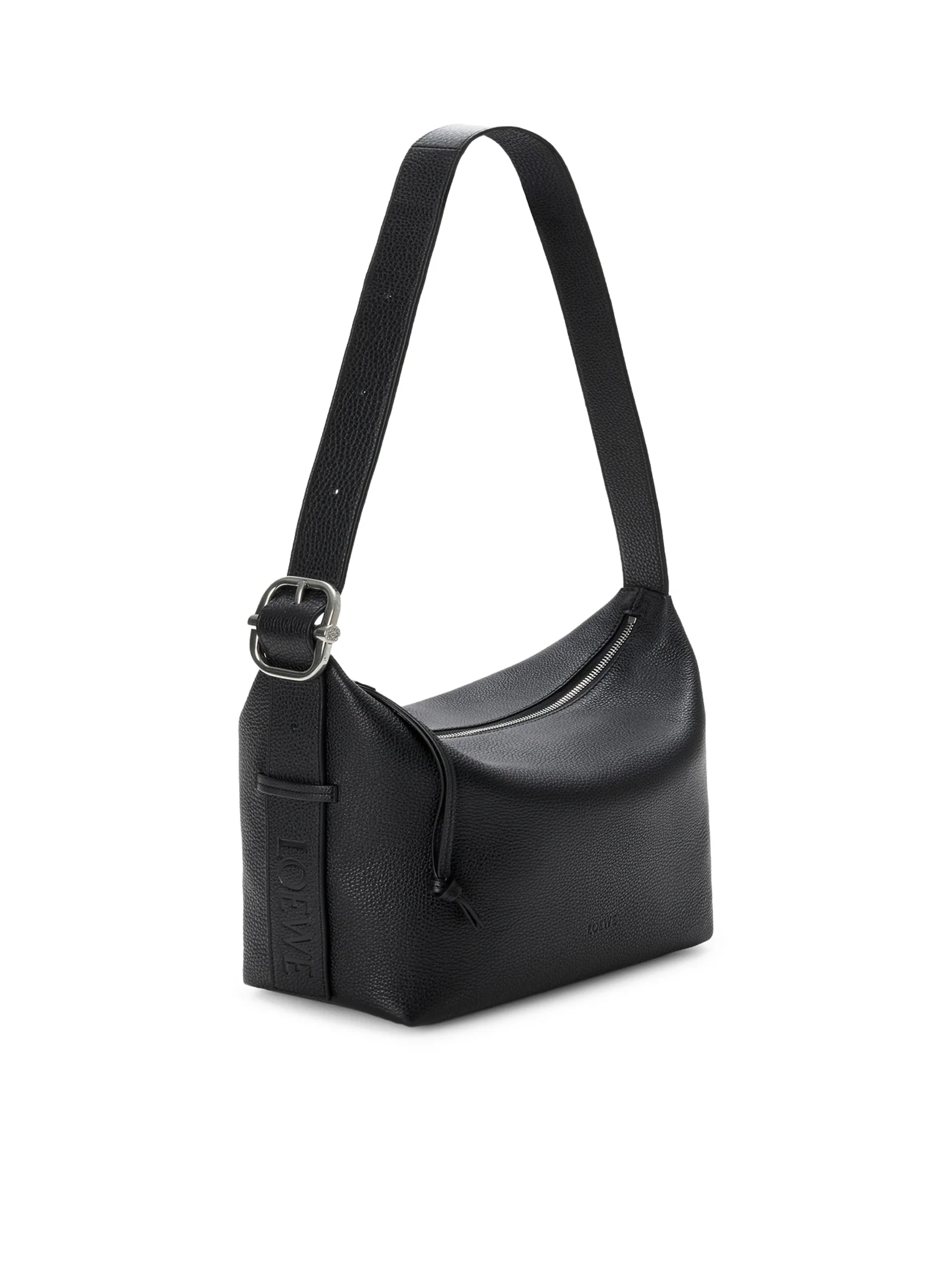 HOBO LOOP BAG IN GRAINED CALFSKIN LEATHER - Image 4