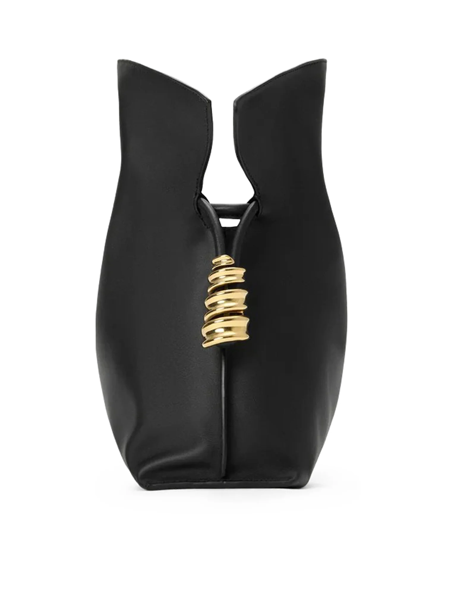 MEDIUM COIL FLAMENCO CLUTCH BAG IN CALFSKIN NAPPA - Image 6