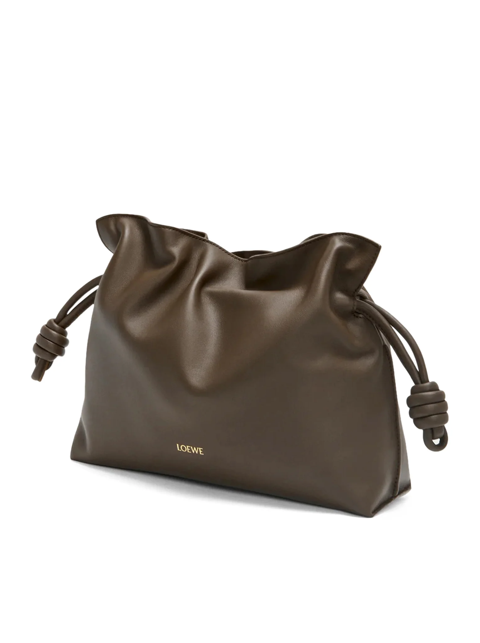 MEDIUM FLAMENCO CLUTCH BAG IN CALFSKIN NAPPA - Image 4