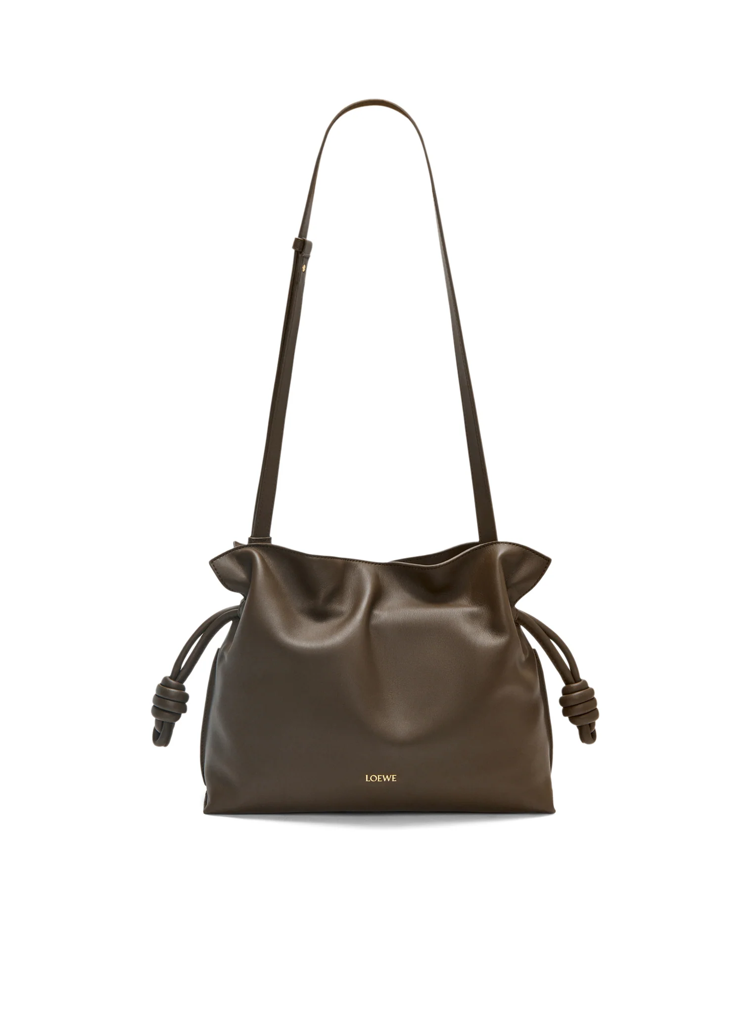 MEDIUM FLAMENCO CLUTCH BAG IN CALFSKIN NAPPA - Image 6
