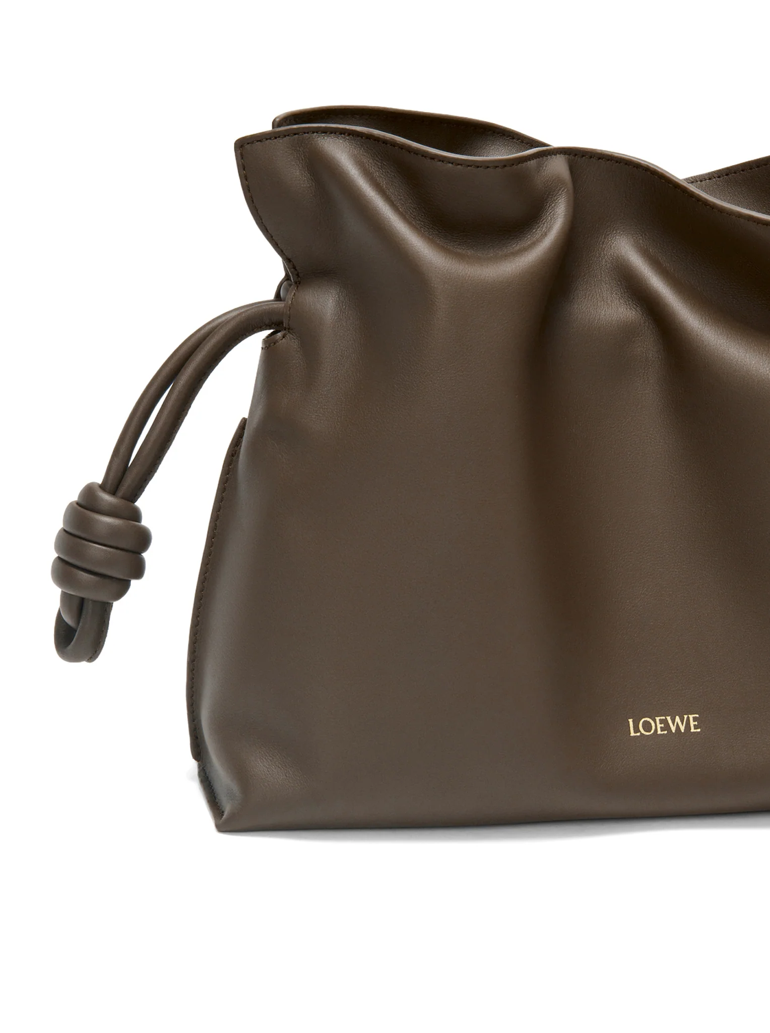 MEDIUM FLAMENCO CLUTCH BAG IN CALFSKIN NAPPA - Image 7