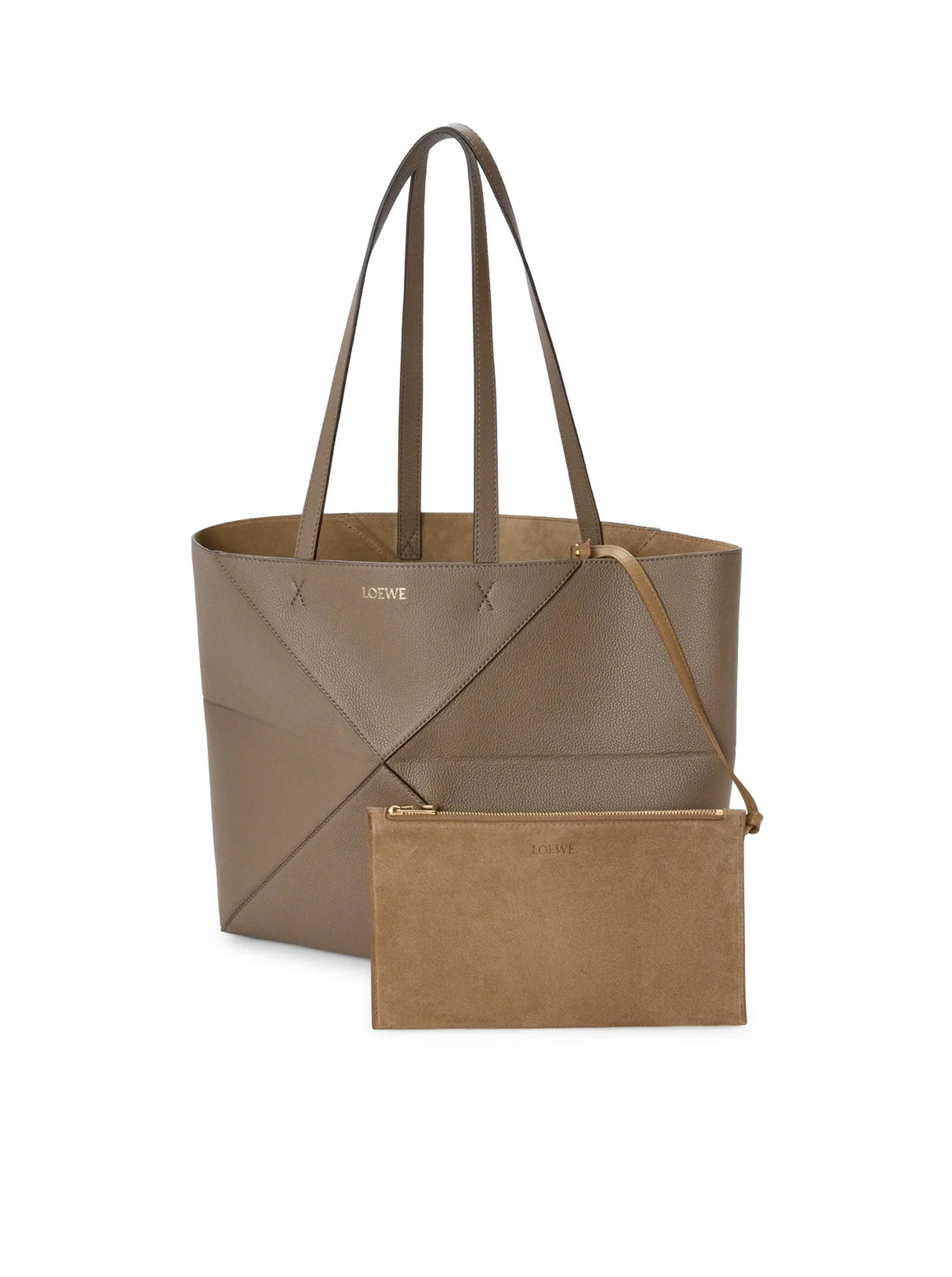 MEDIUM PUZZLE FOLD HORIZONTAL TOTE BAG IN GRAINED CALFSKIN - Image 6