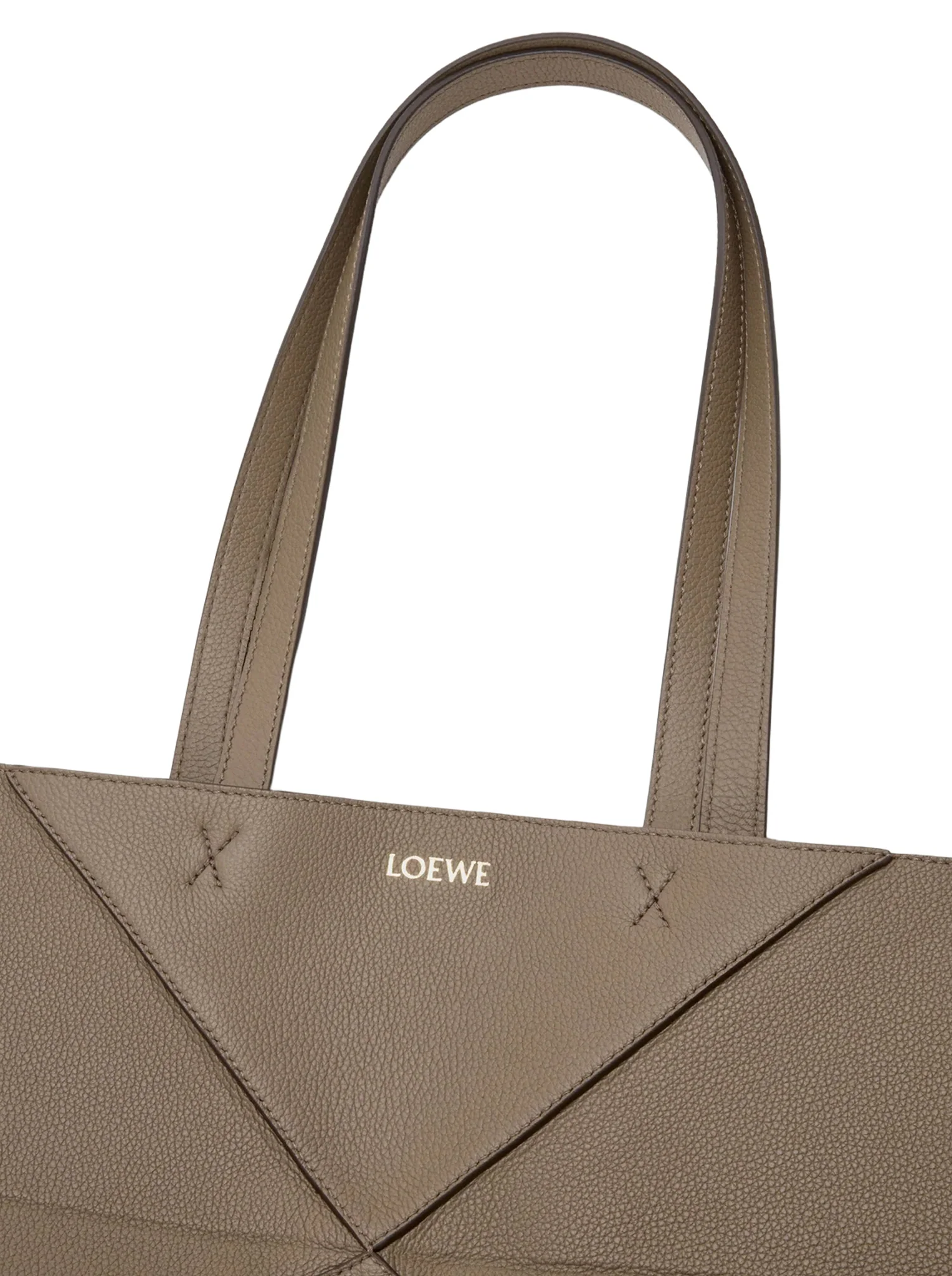 MEDIUM PUZZLE FOLD HORIZONTAL TOTE BAG IN GRAINED CALFSKIN - Image 9