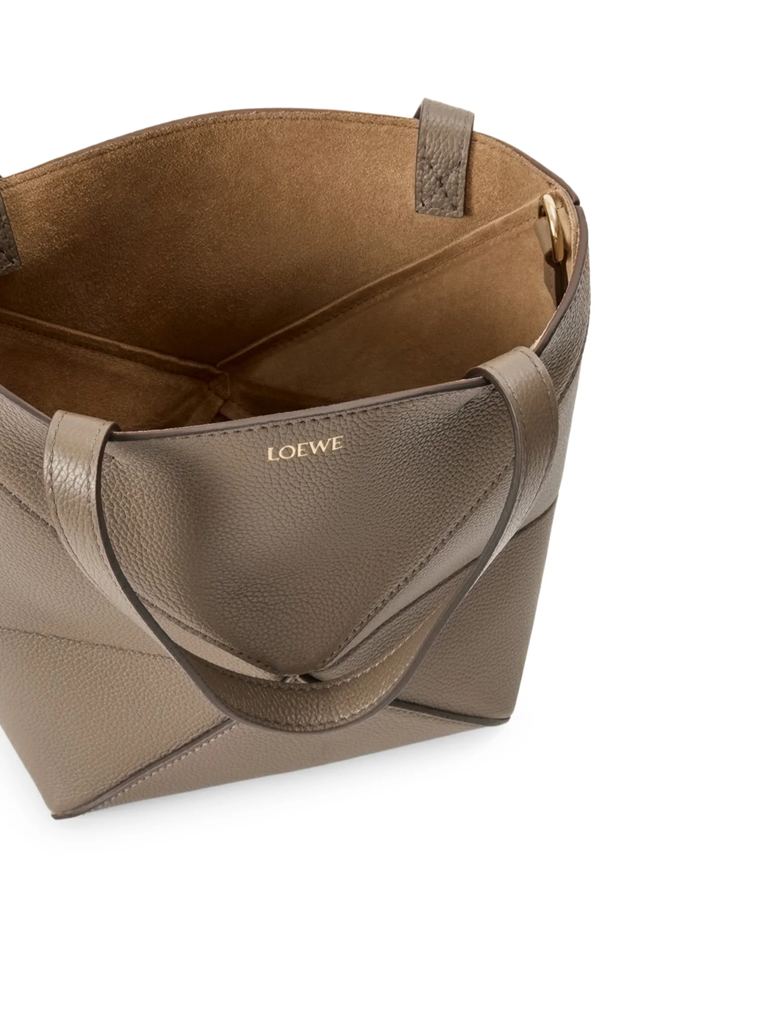 MINI PUZZLE FOLD LEATHER BAG - Image 2