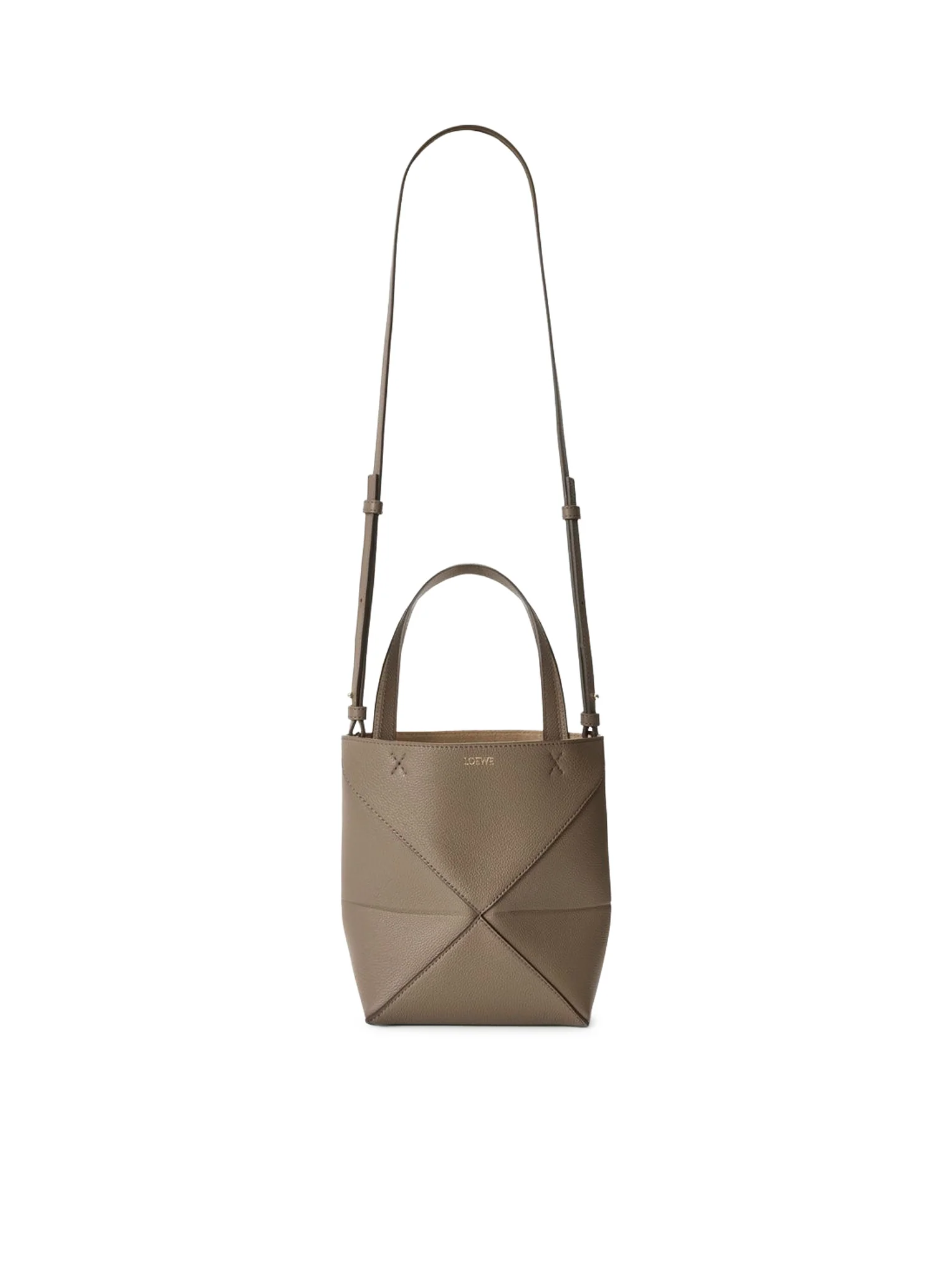 MINI PUZZLE FOLD LEATHER BAG - Image 9