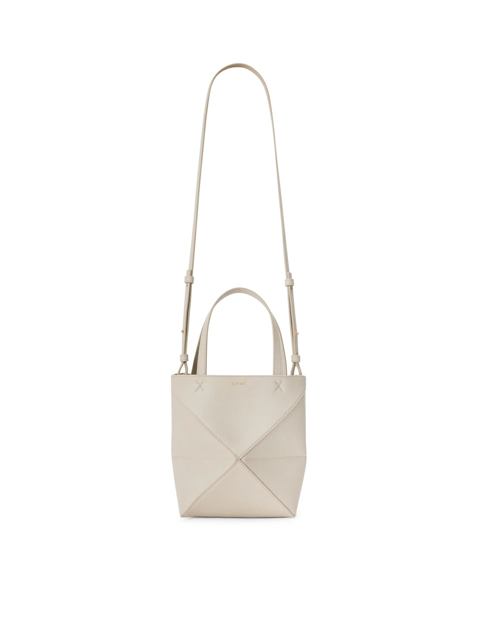 MINI PUZZLE FOLD LEATHER BAG - Image 7