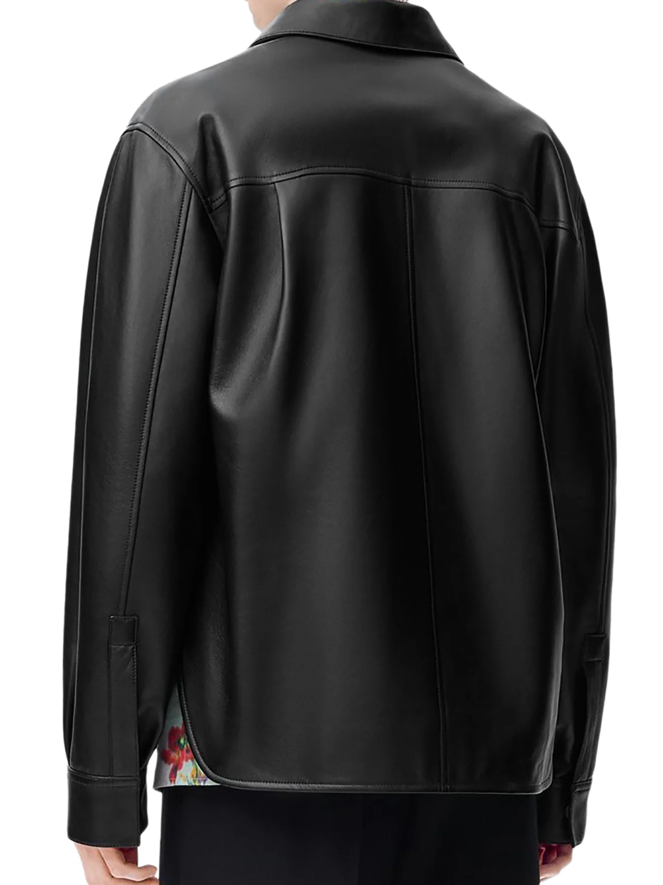 OVERSHIRT IN NAPPA LAMBSKIN - Image 4
