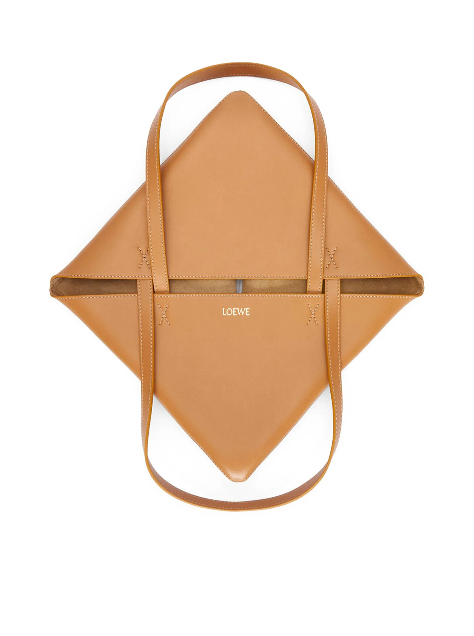 PUZZLE FOLD TOTE BAG IN POLISHED CALFSKIN - Image 6